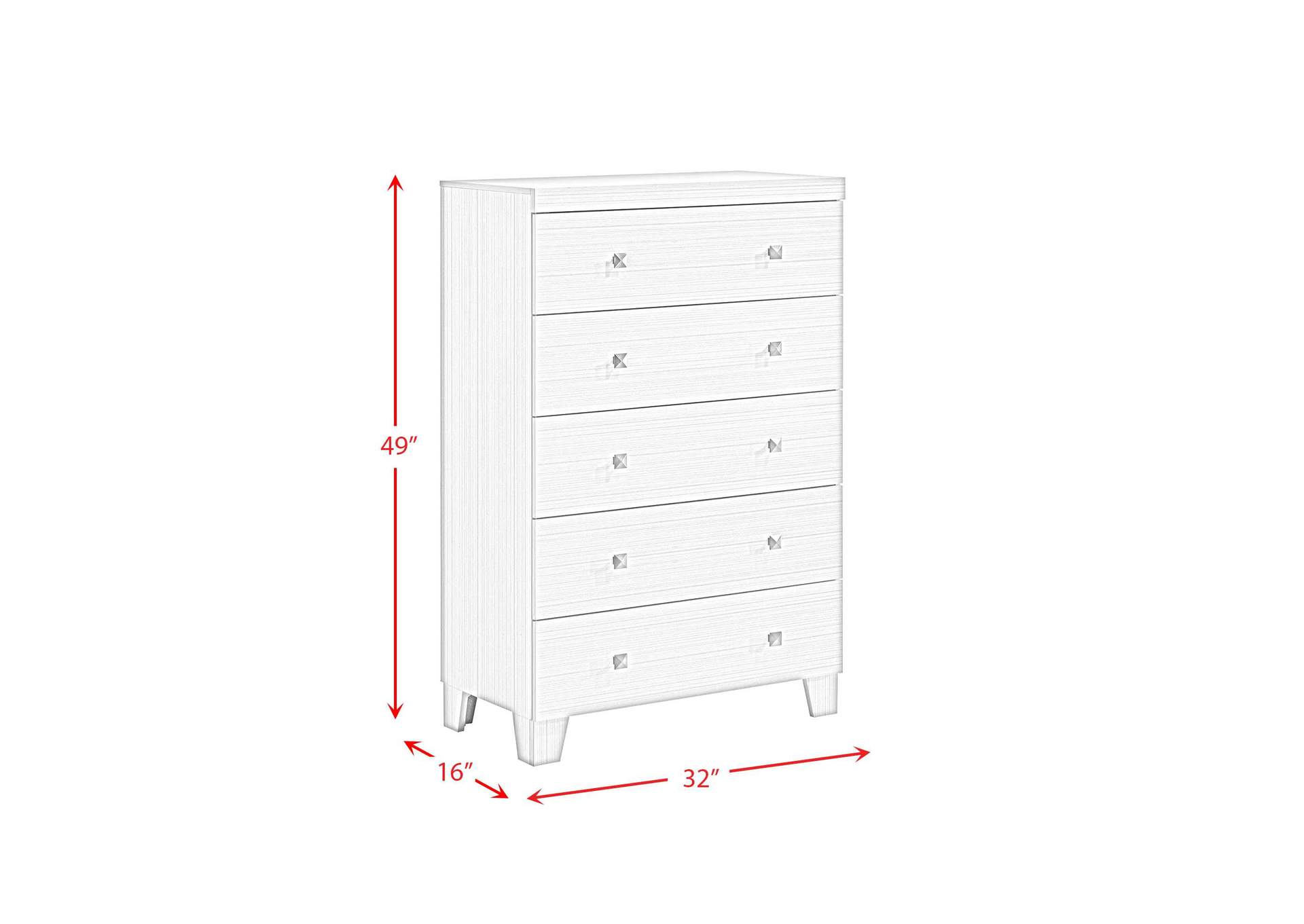 Belinda Chest In White image 7