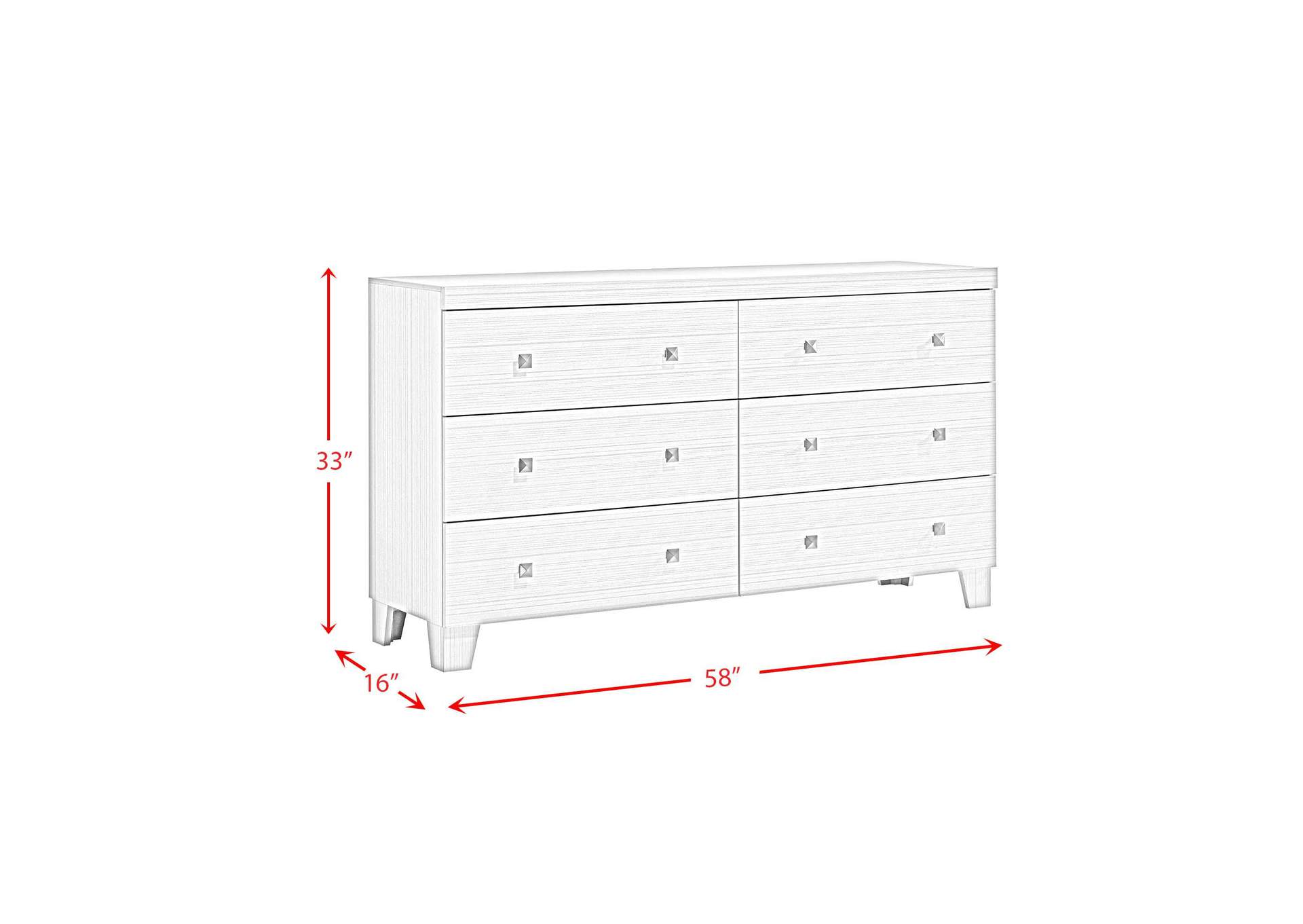 Belinda Dresser In White image 6