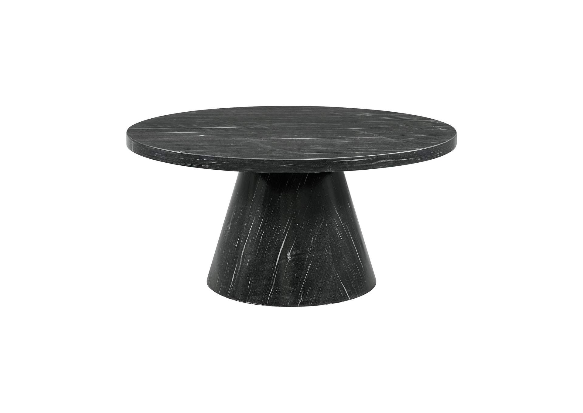 Bellini Round Occasional Coffee Table Complete In Grey image 6