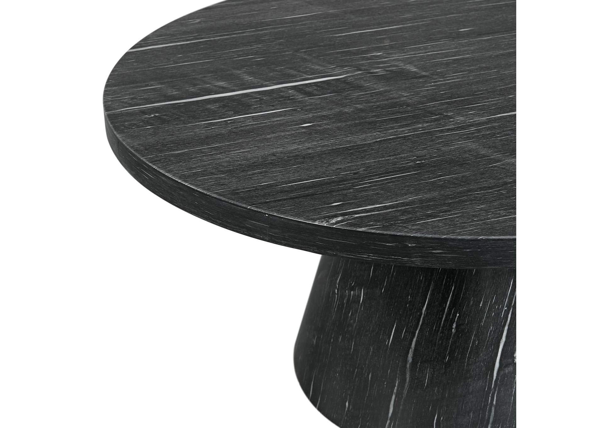 Bellini Round Occasional Coffee Table Complete In Grey image 3