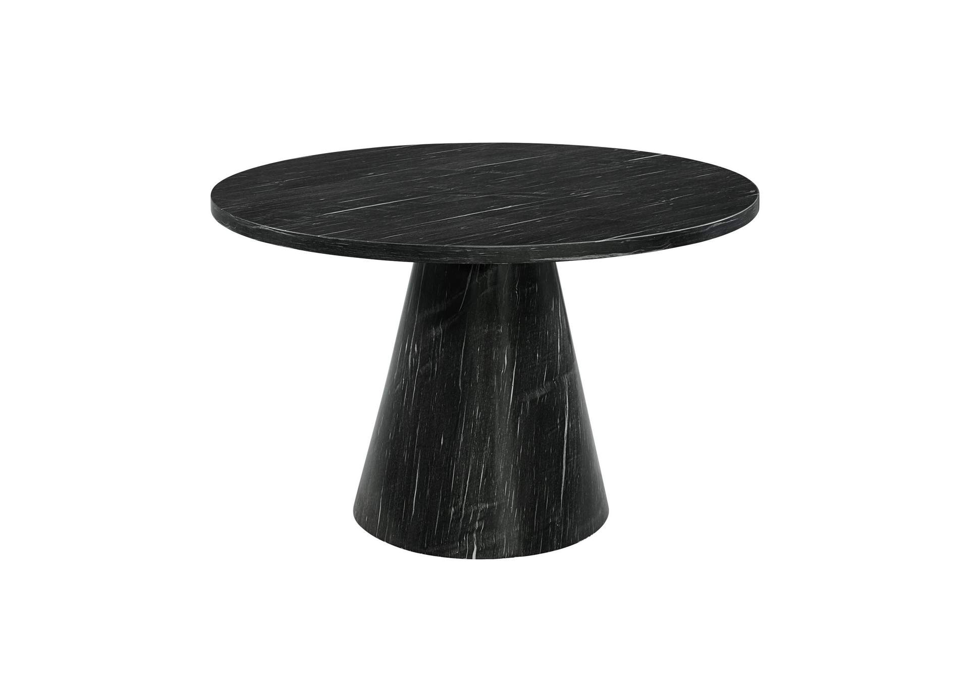 Bellini Round Dining Table Complete In Grey image 6