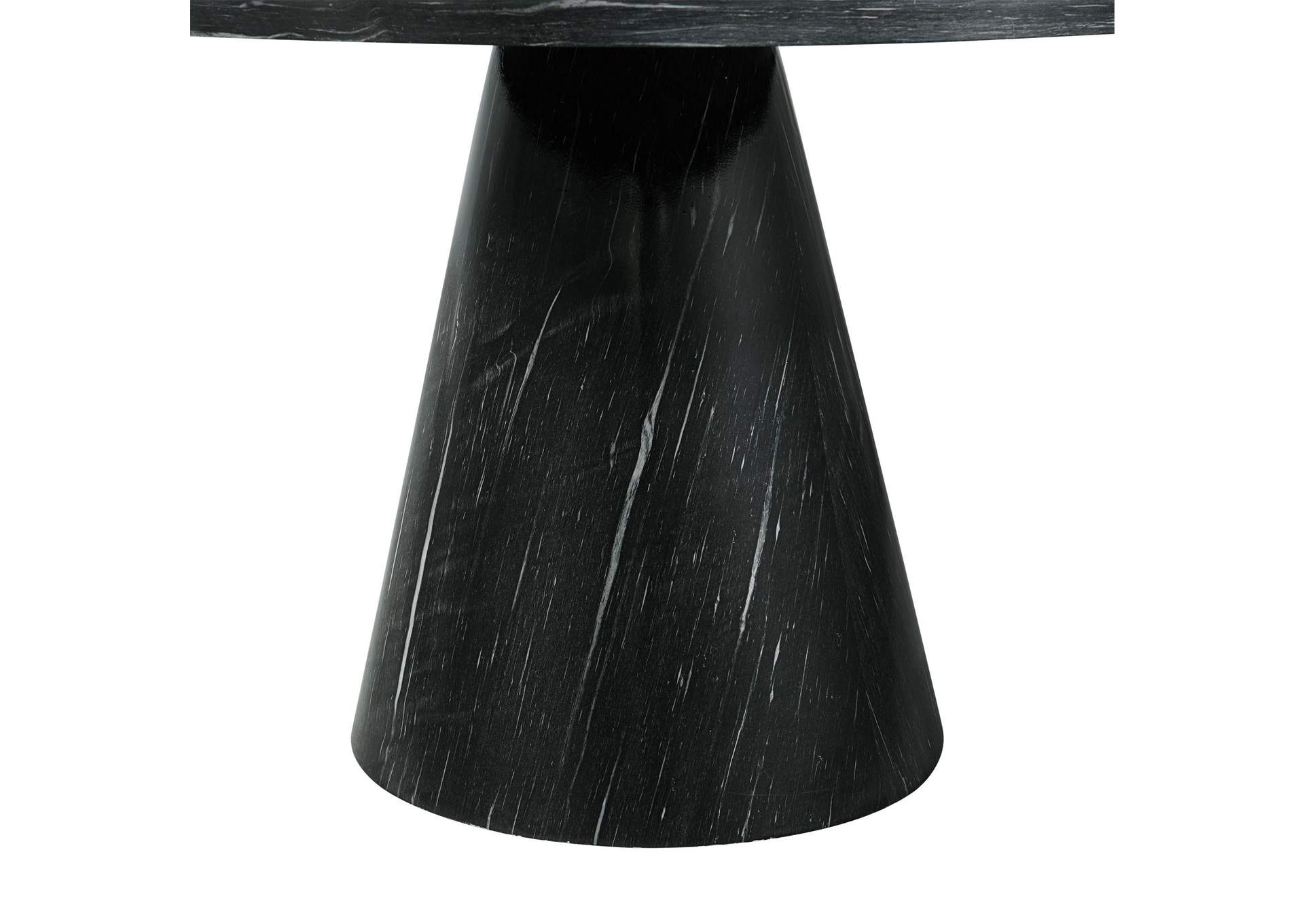 Bellini Round Dining Table Complete In Grey image 4