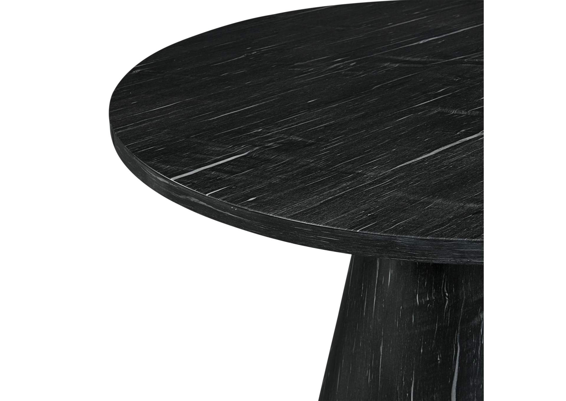 Bellini Round Dining Table Complete In Grey image 3