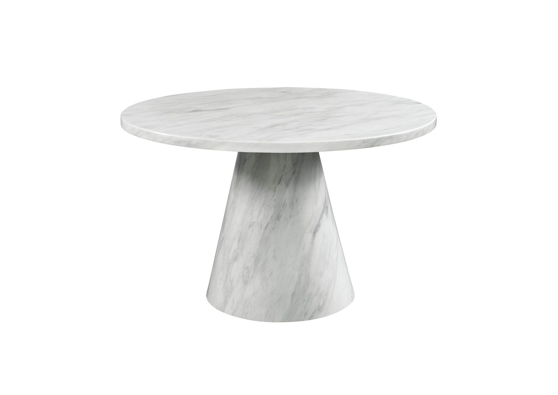 Bellini Round Dining Table Complete In White image 6
