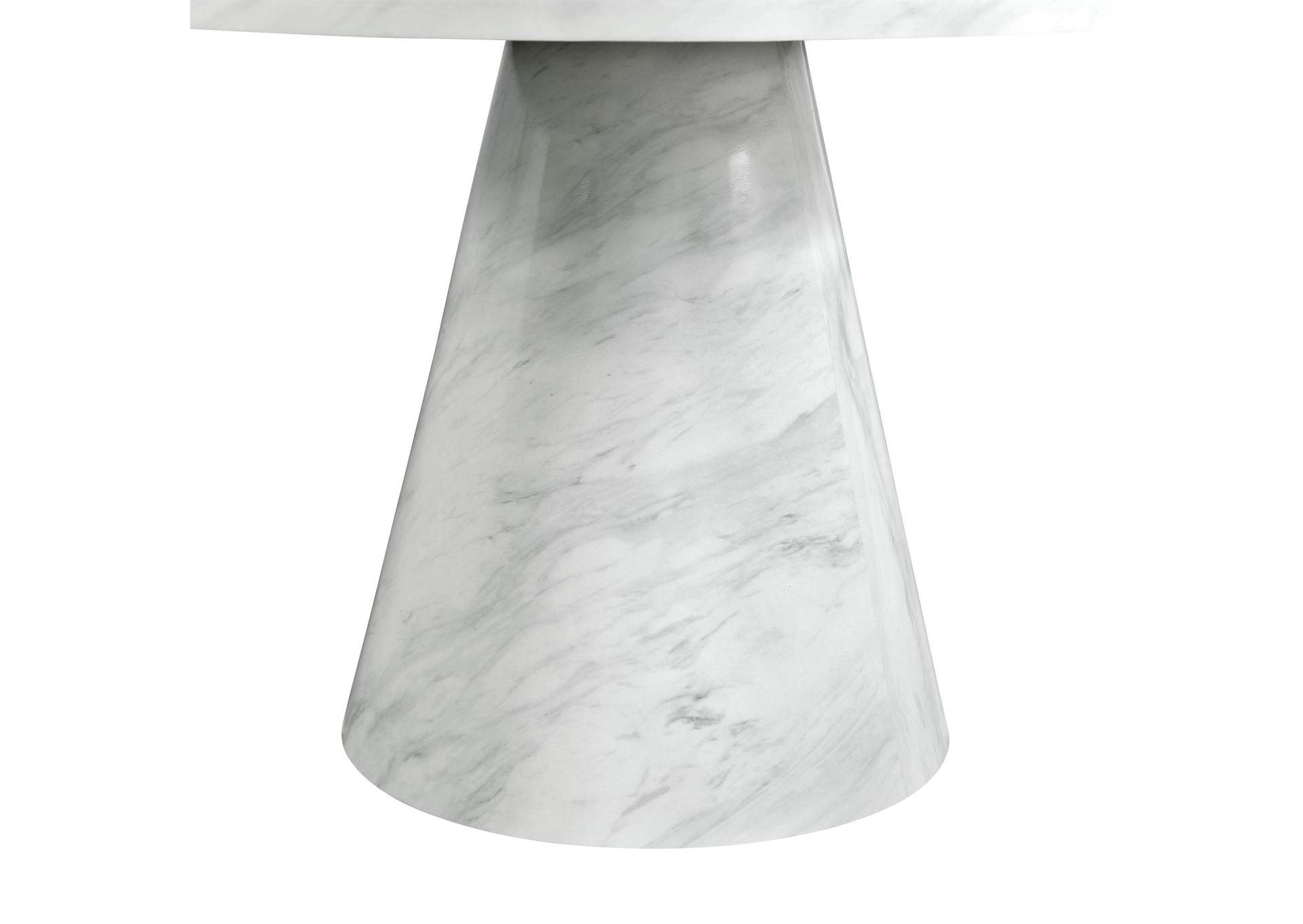 Bellini Round Dining Table Complete In White image 4
