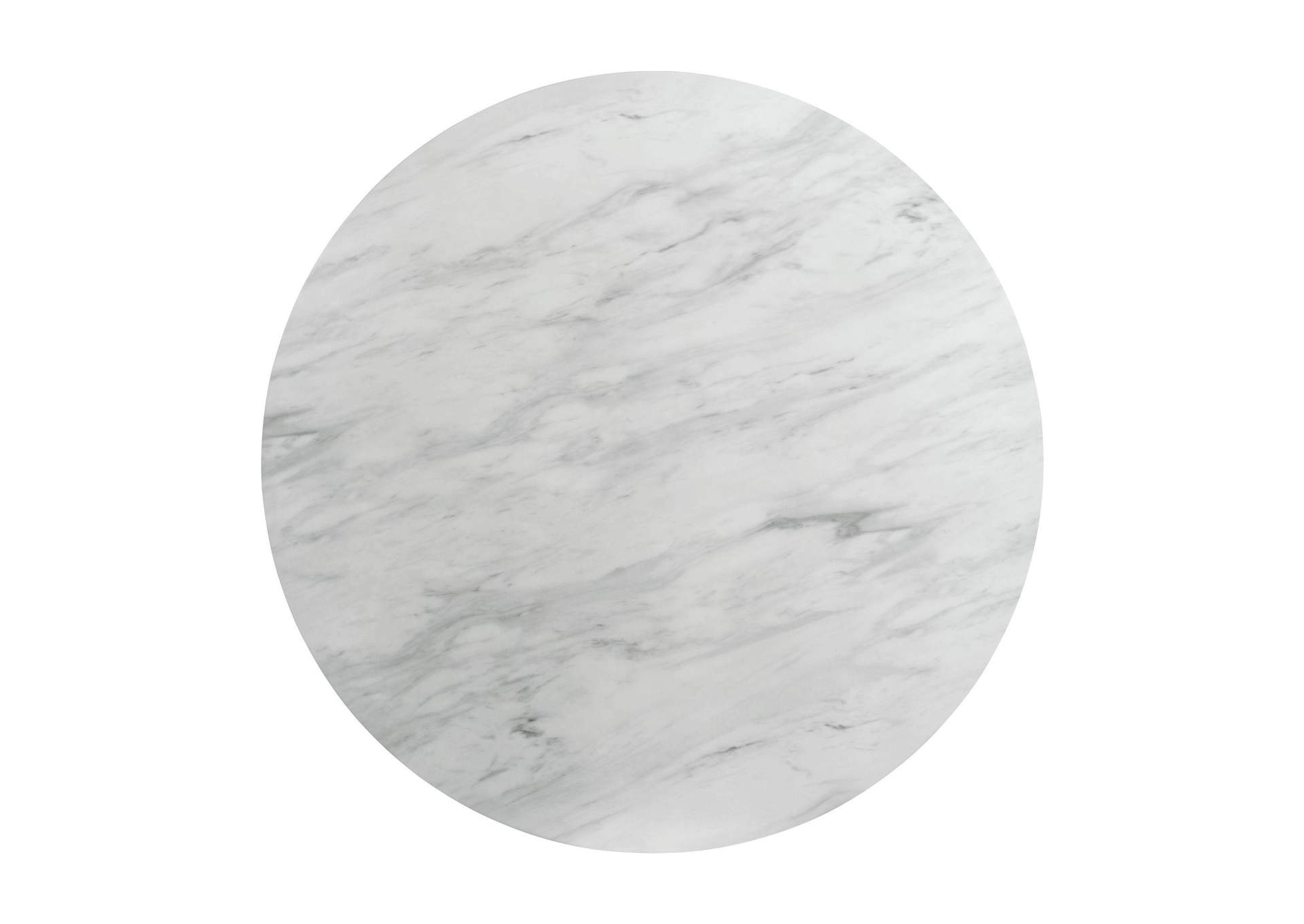 Bellini Round Dining Table Complete In White image 6