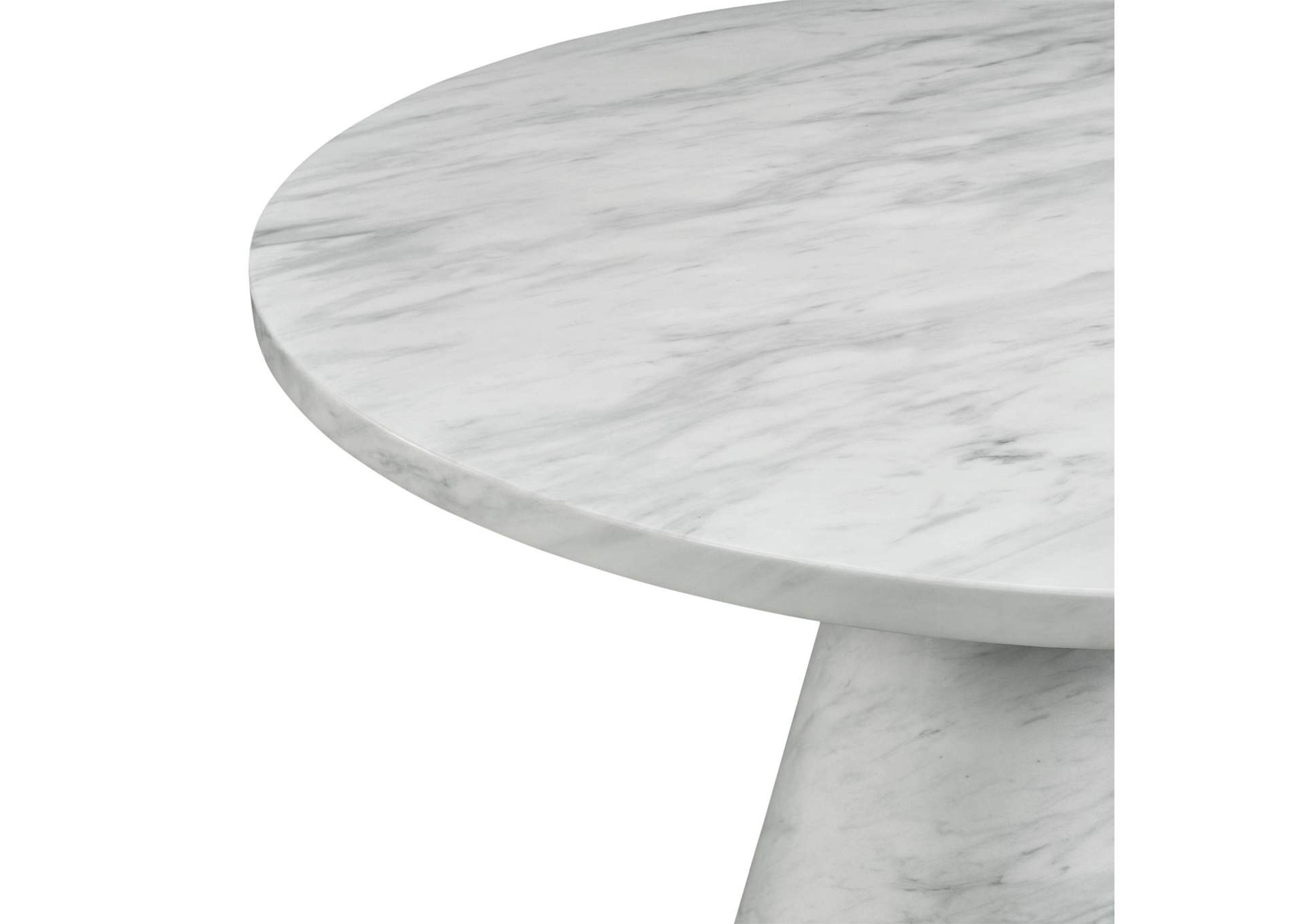 Bellini Round Dining Table Complete In White image 3