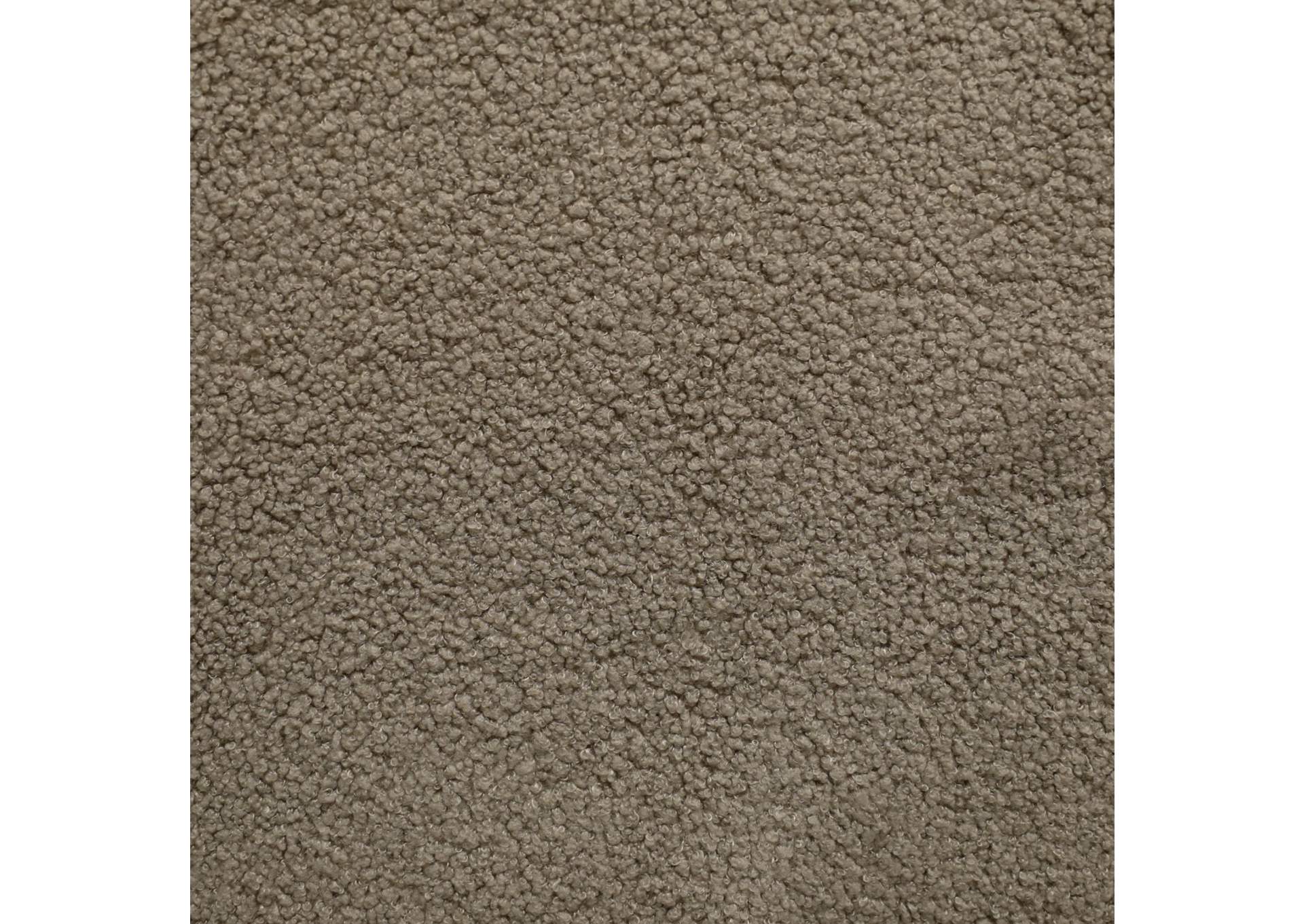 Benz Swivel Chair In Feather Tan