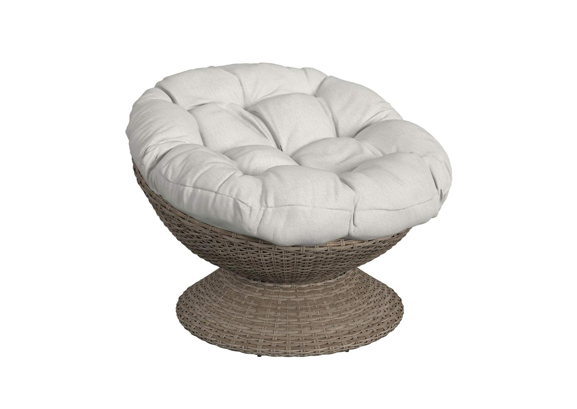 Blanco Swivel Chair In Brown image 3