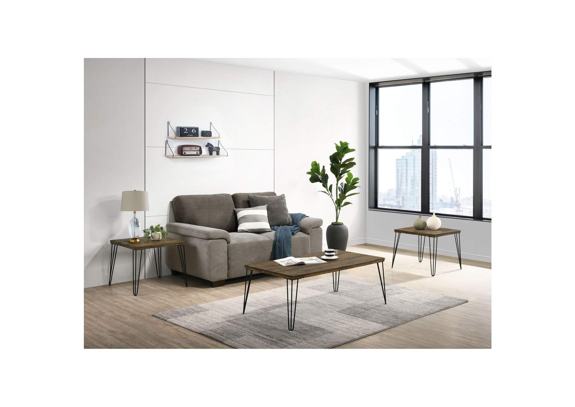 Bolton Occasional End Table Rustic image 1