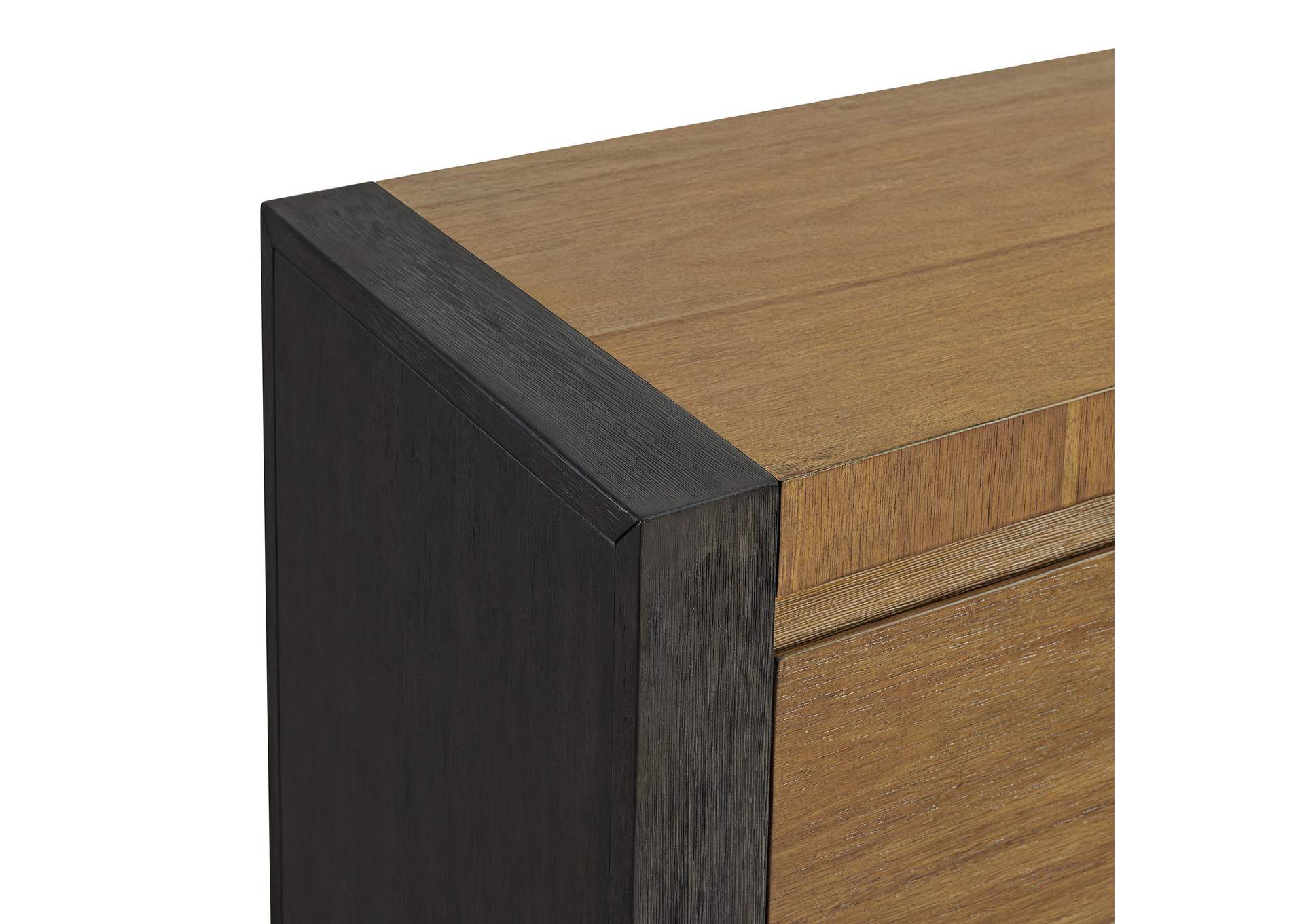 Breckenridge 5 - Drawer Chest In Oak Black image 3