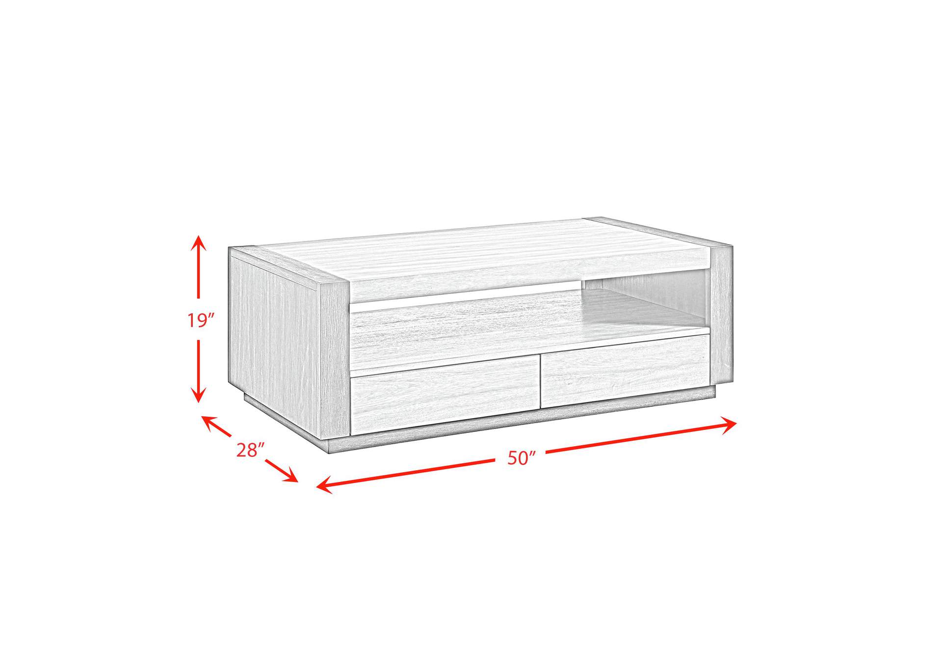 Breckenridge 2 Piece Occasional Table Set In Light Oak Black - Coffee Table End Table image 10
