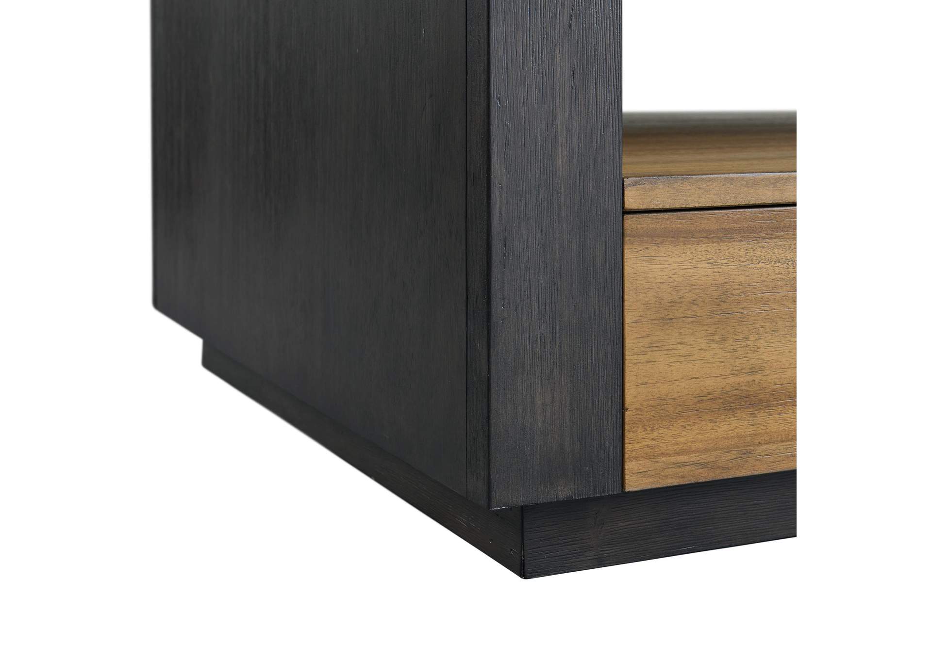Breckenridge Sofa Table In Light Oak Black image 4