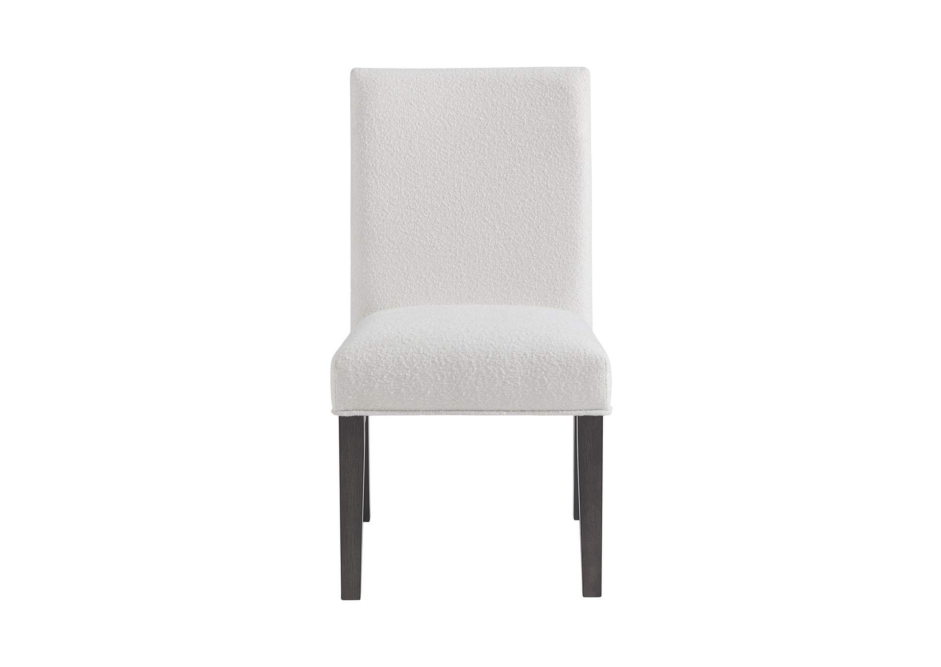 Breckenridge 38H Dining Side Chair With Boucle Snow In Black 2 Per Carton image 10