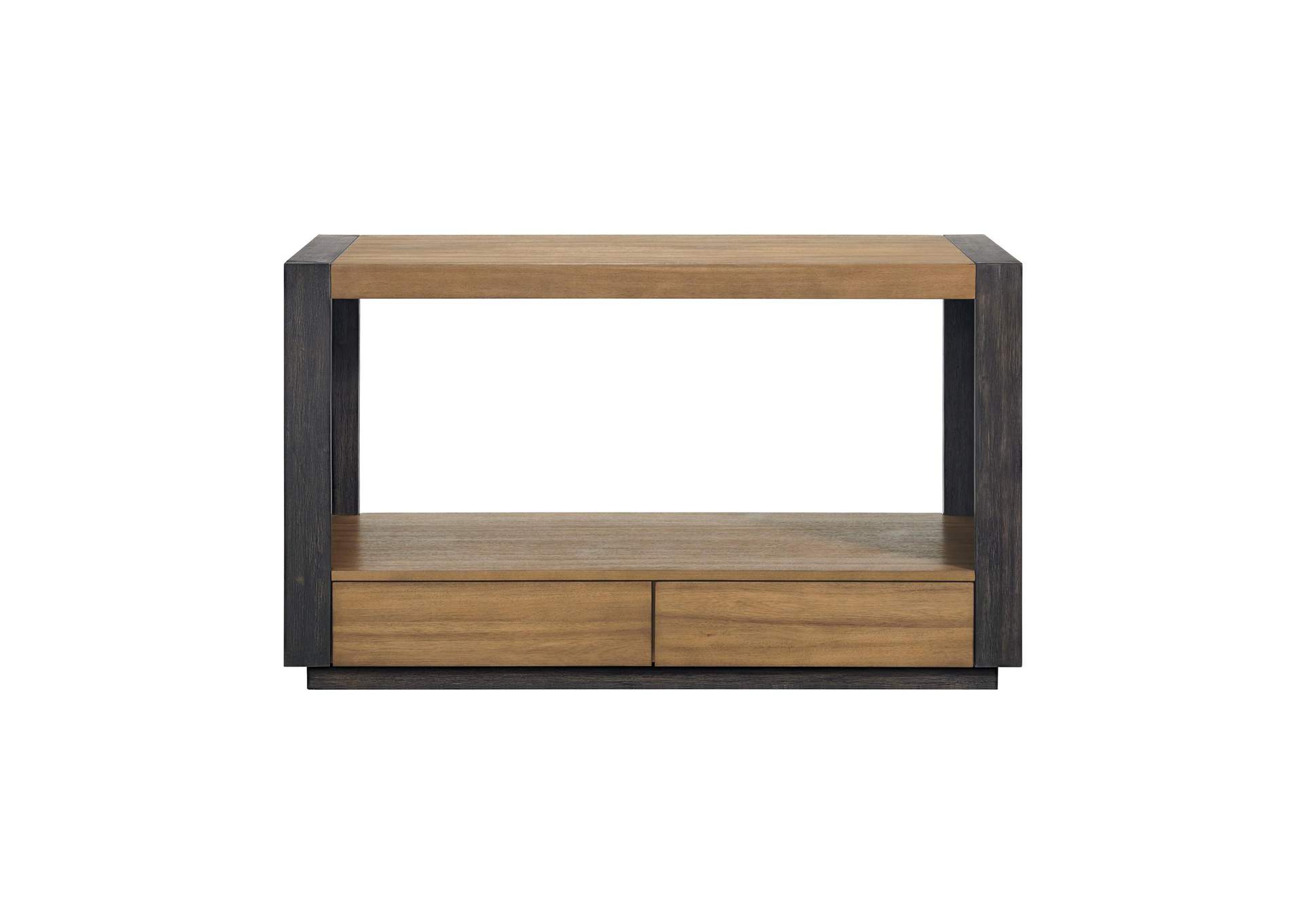 Breckenridge Sofa Table In Light Oak Black image 7