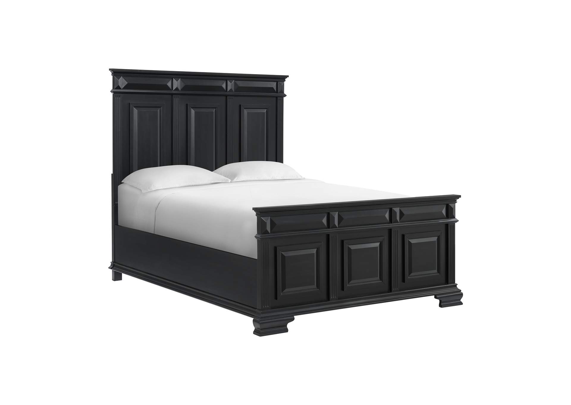 Bridgestone Queen Panel 3 Piece Bedroom Set In Black image 19