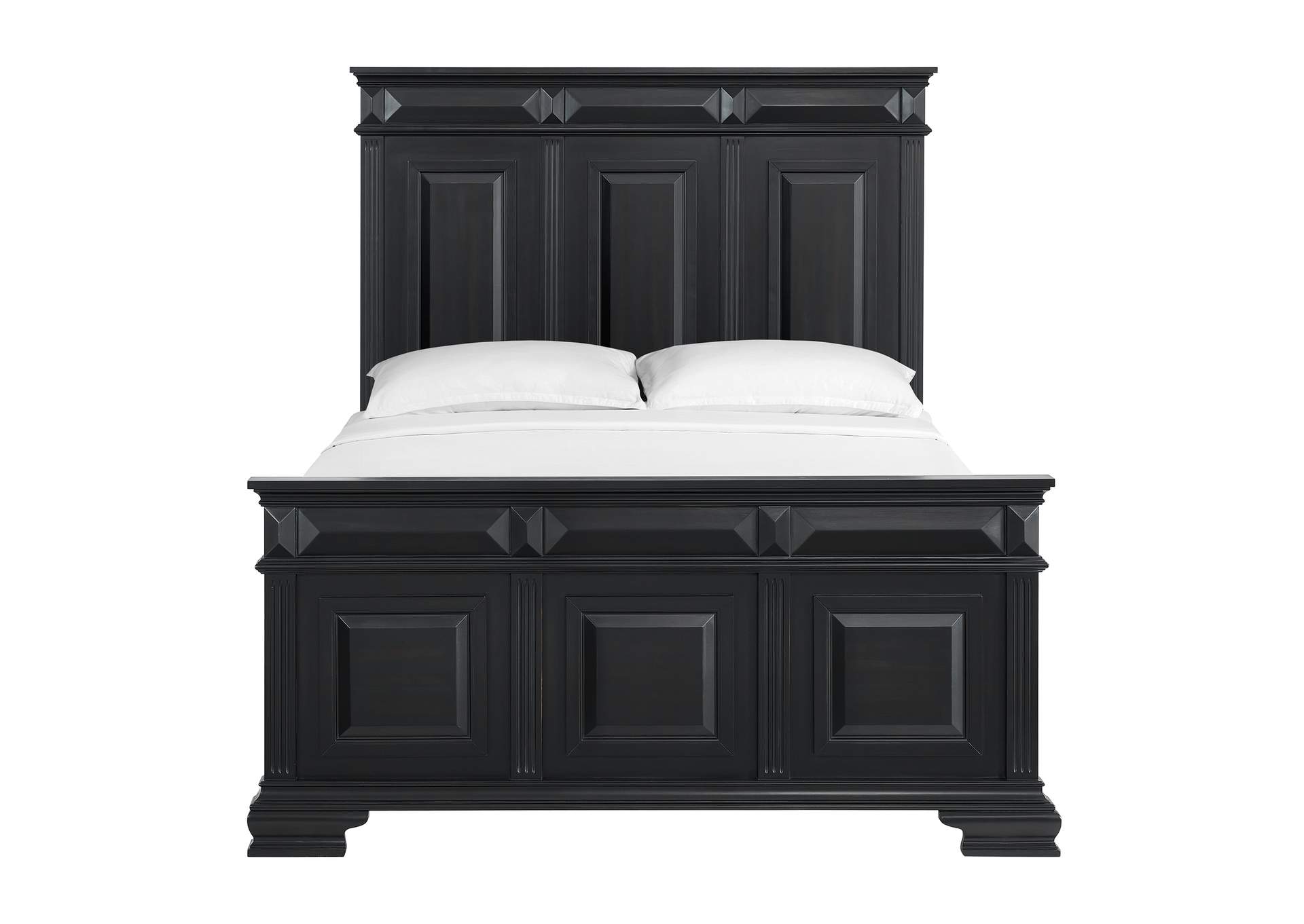Bridgestone Queen Panel Bed In Black image 4