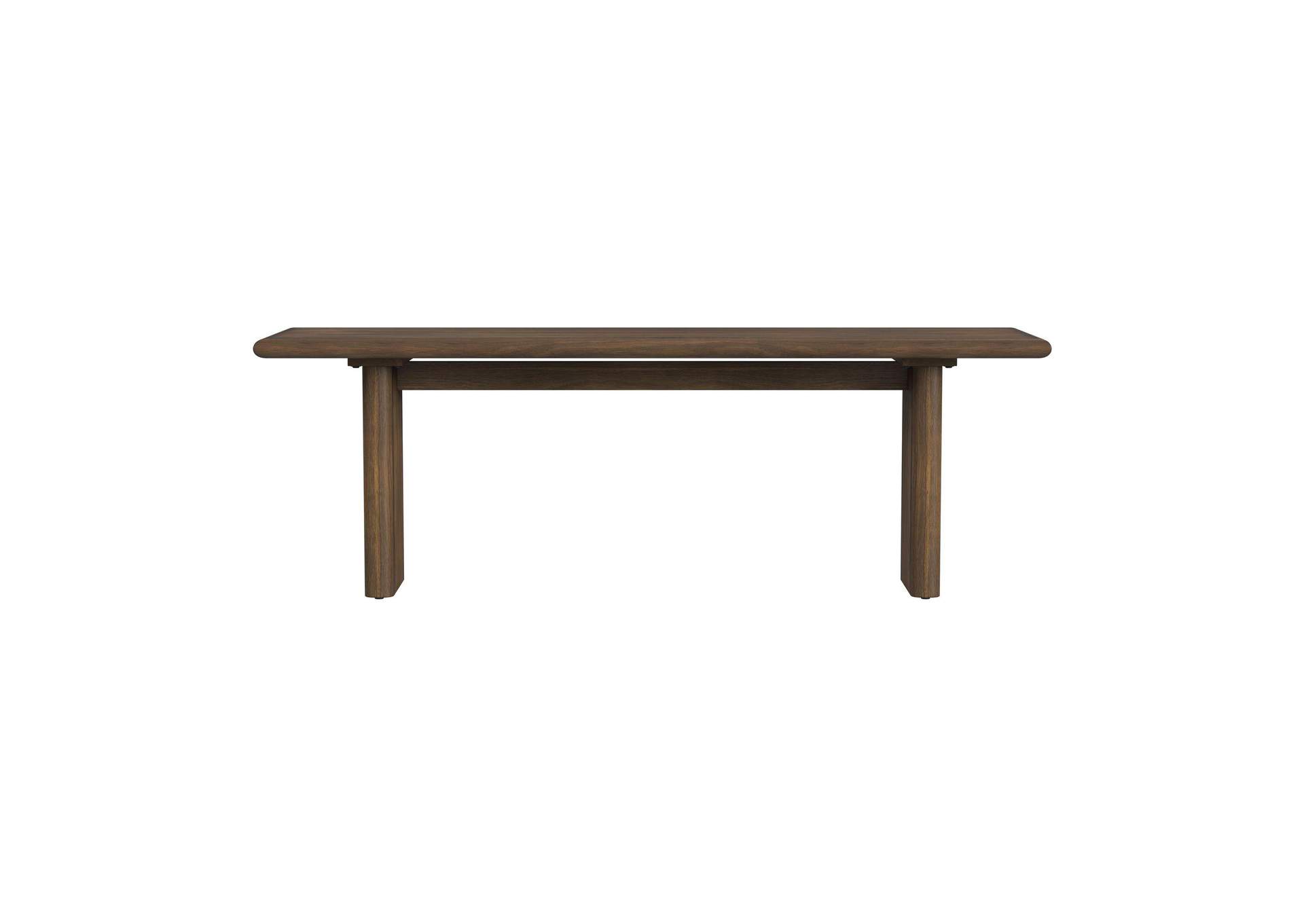 Brisbane Dining Bench In Brown image 4
