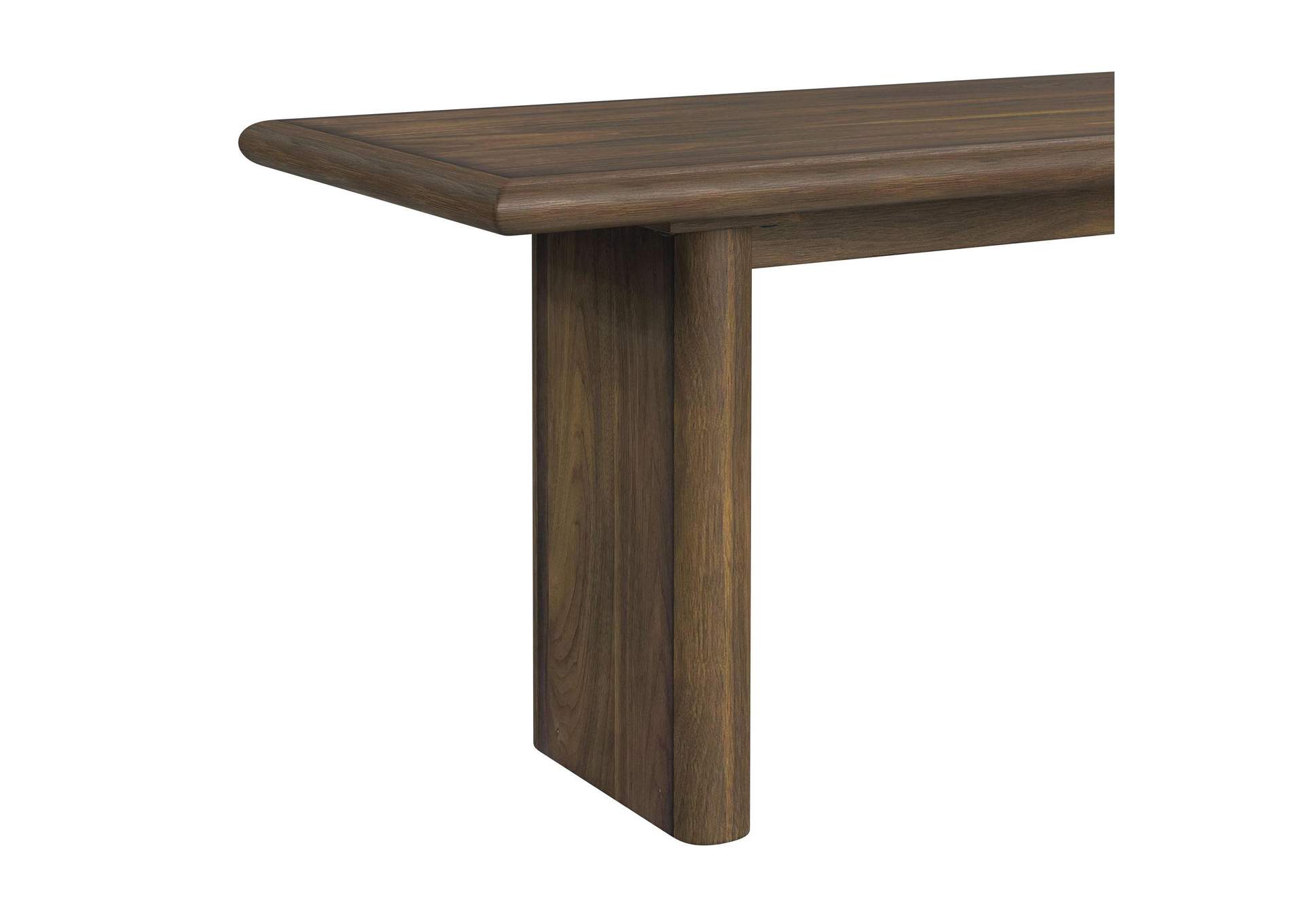 Brisbane Dining Bench In Brown image 5