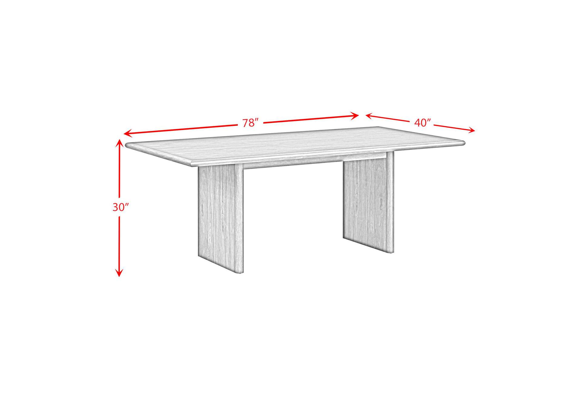 Brisbane Dining Table In Brown image 7