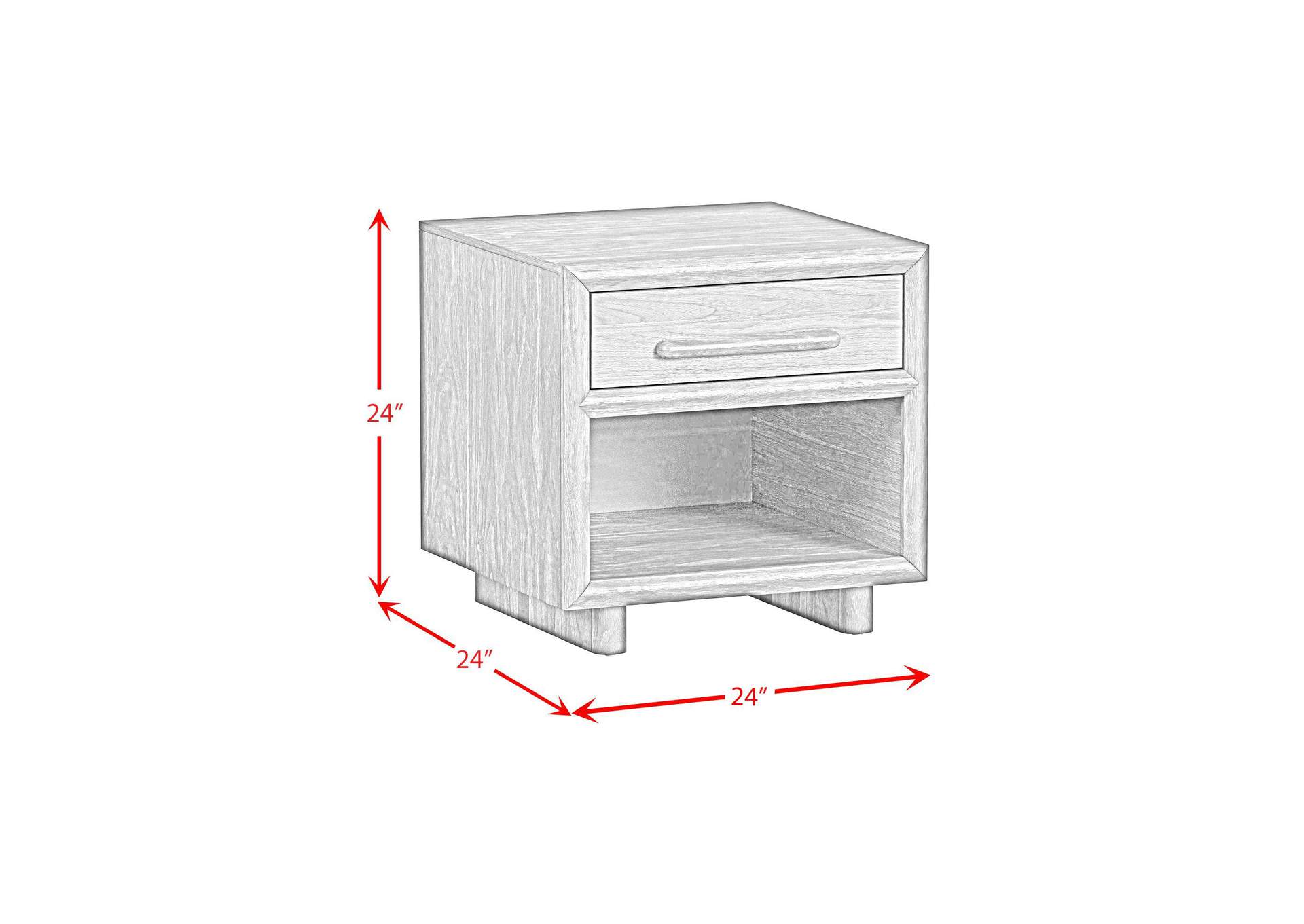 Brisbane End Table In Brown image 6
