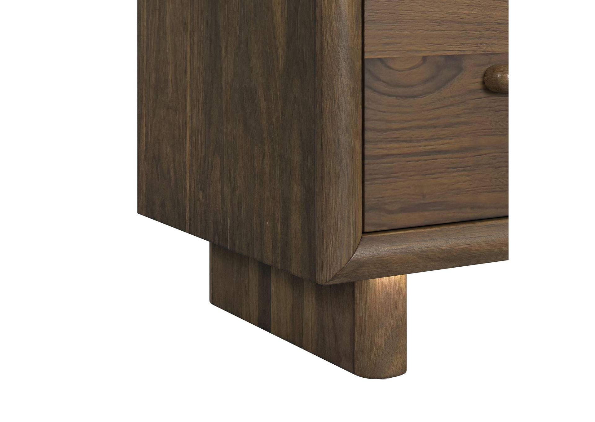 Brisbane Dresser And Mirror Set With Led In Brown image 8