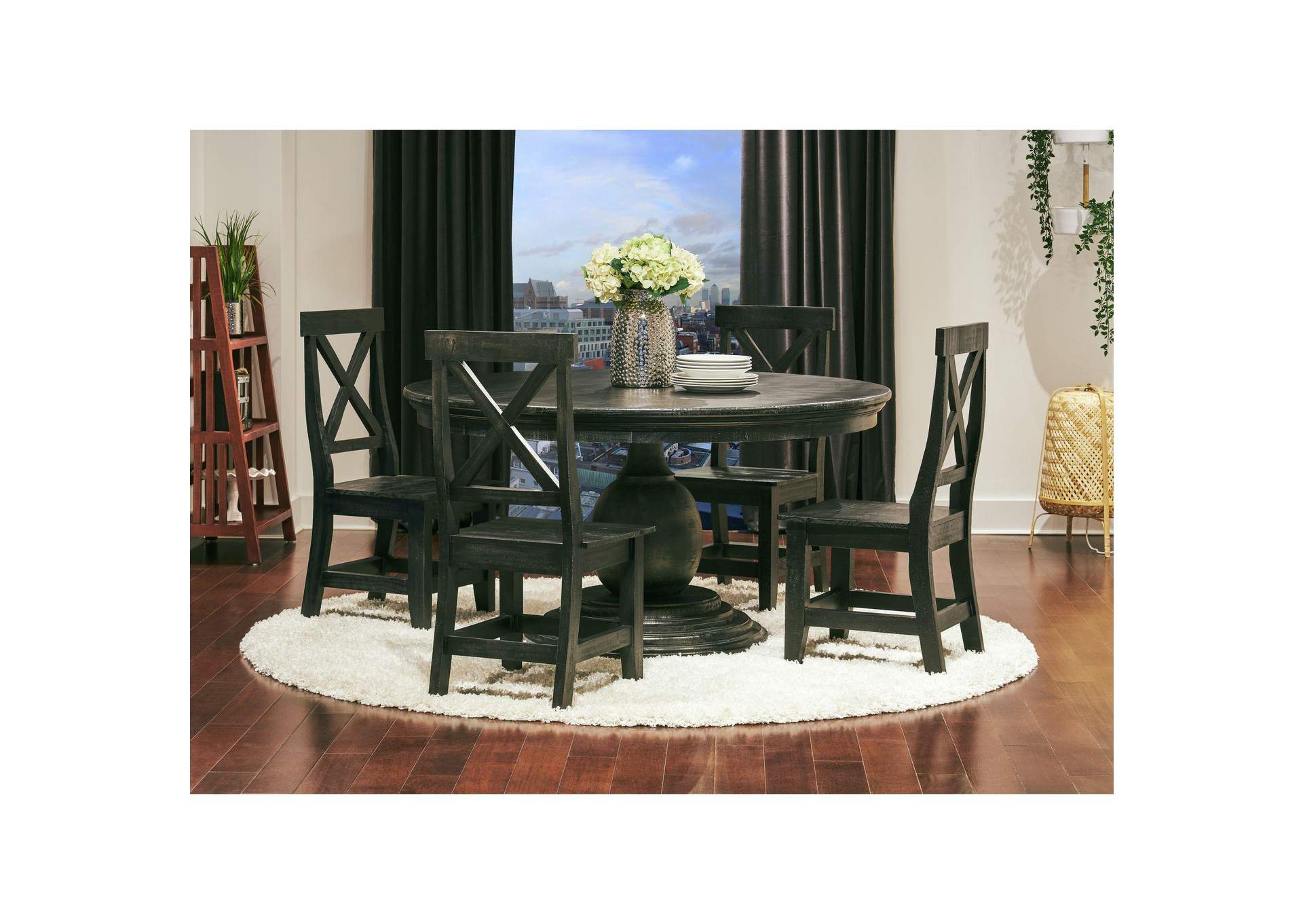 Britton Dining Charcoal - Side Chair image 1