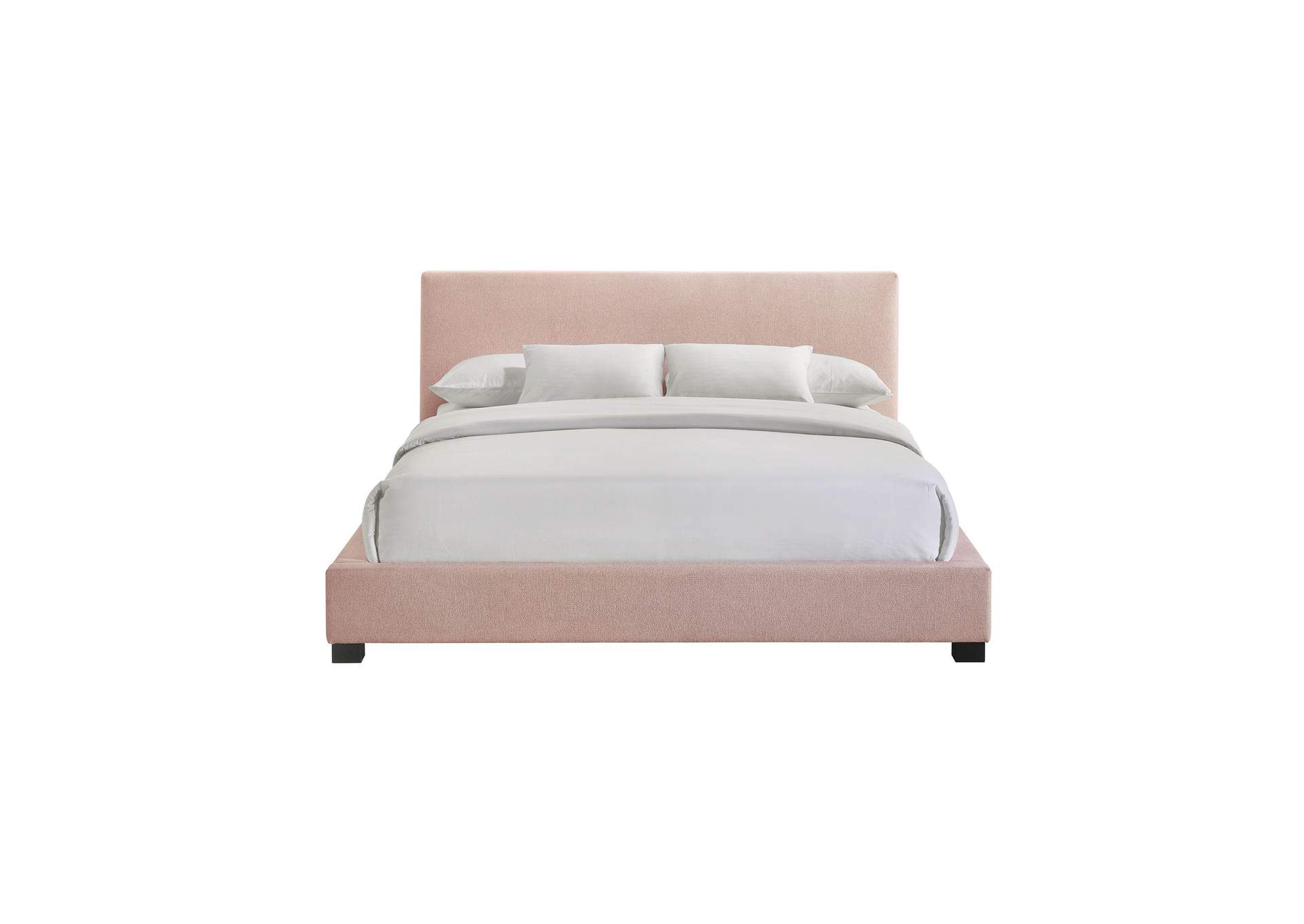 Brookhaven Full Upholstery Bed In Pink Linen image 4