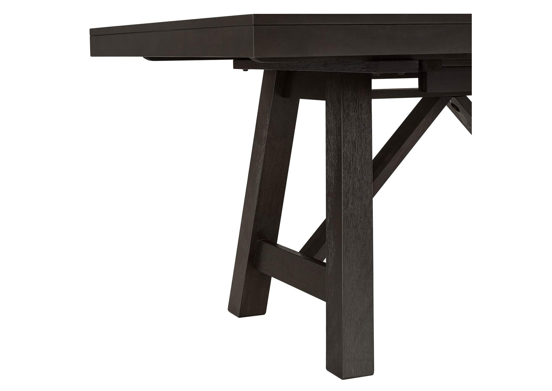 Broyhill Harley Dining Table With 18 Butterfly Leaf In Black image 4