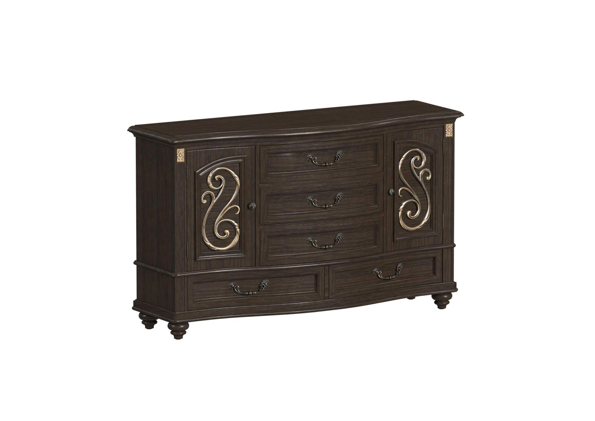 Brunswick Server In Mahogany image 7