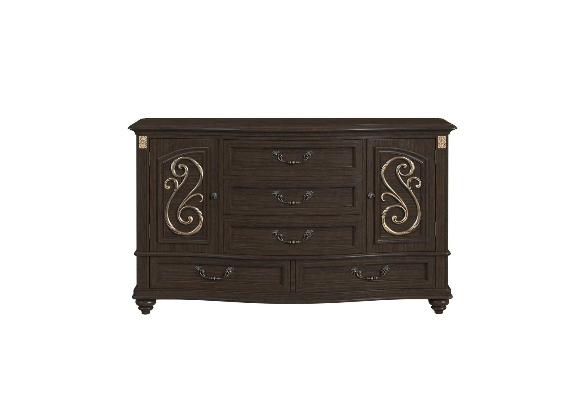 Brunswick Server In Mahogany image 8