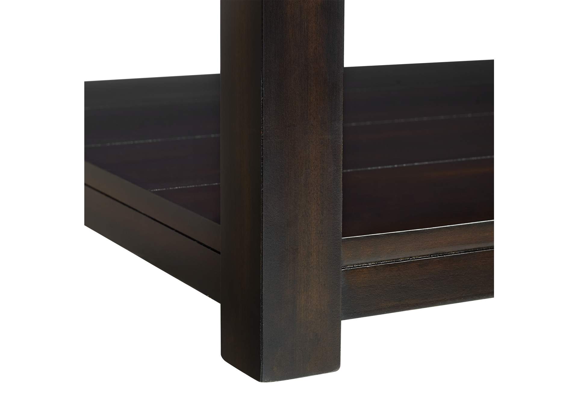 Kansas 3 Piece Occasional Table Set - Coffee Table One End Table One Sofa Table