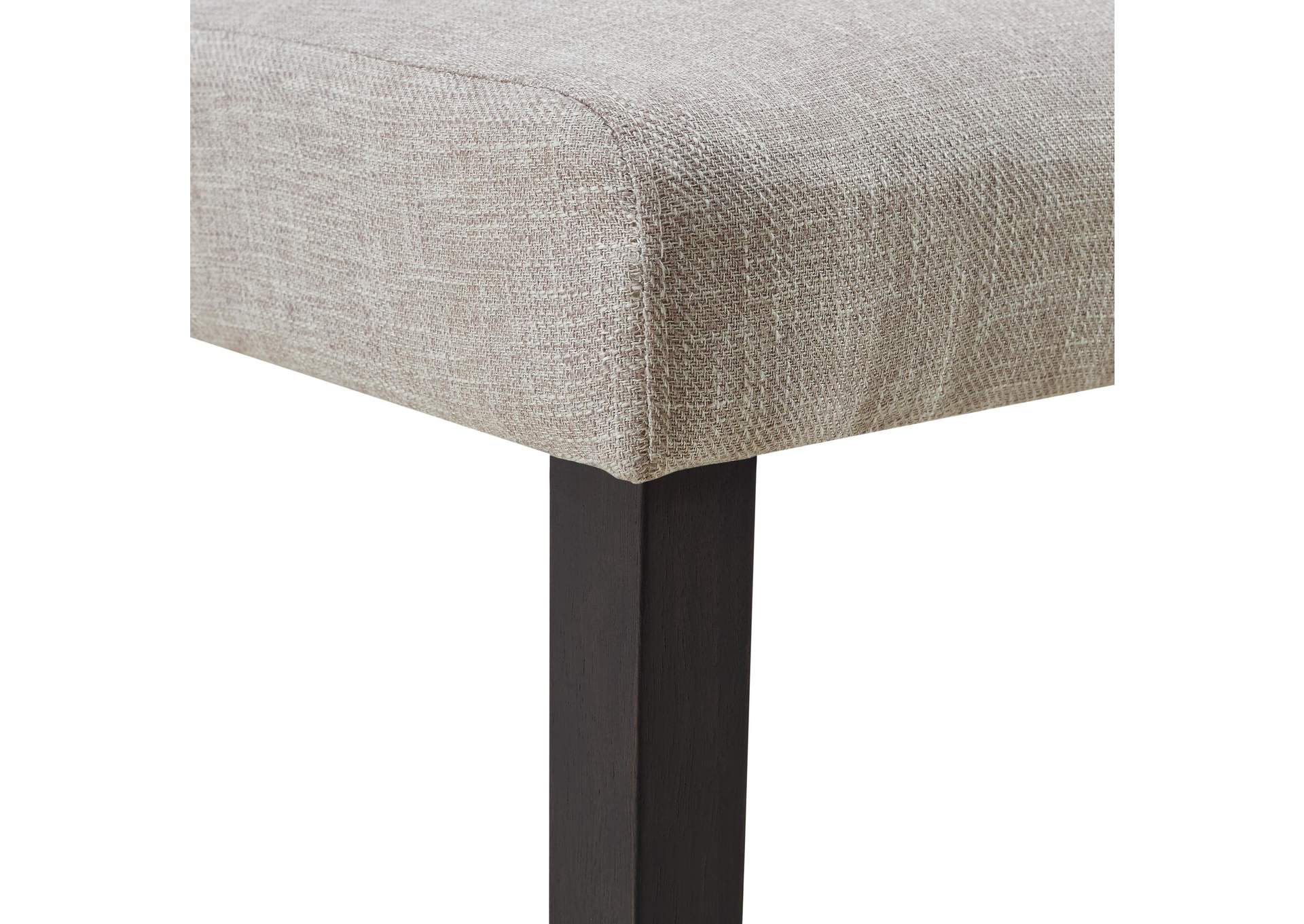 Lexi Tufted Fabric Side Chair In Beige 2 Per Pack image 9