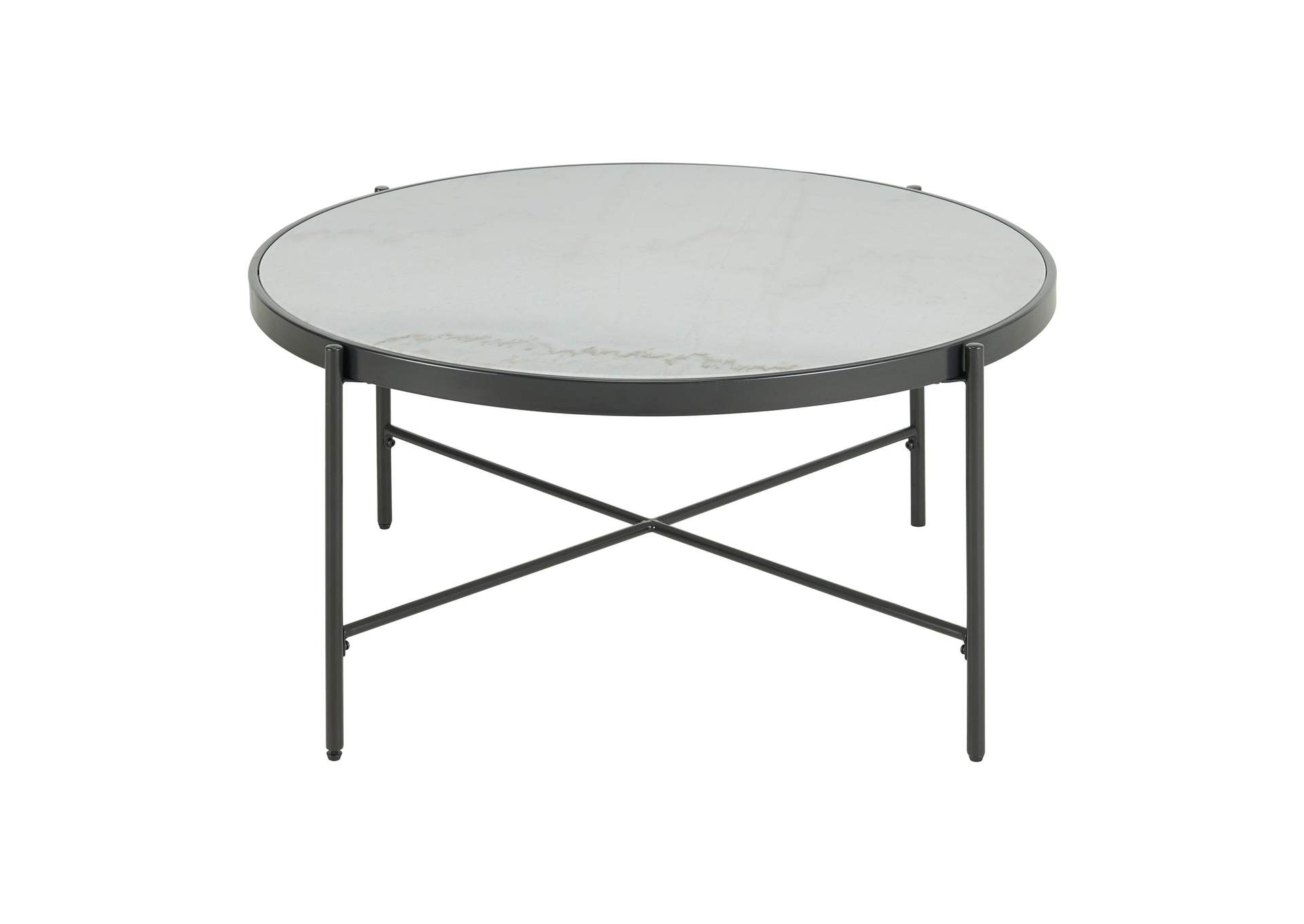 Vienna Coffee Table With Marble Top