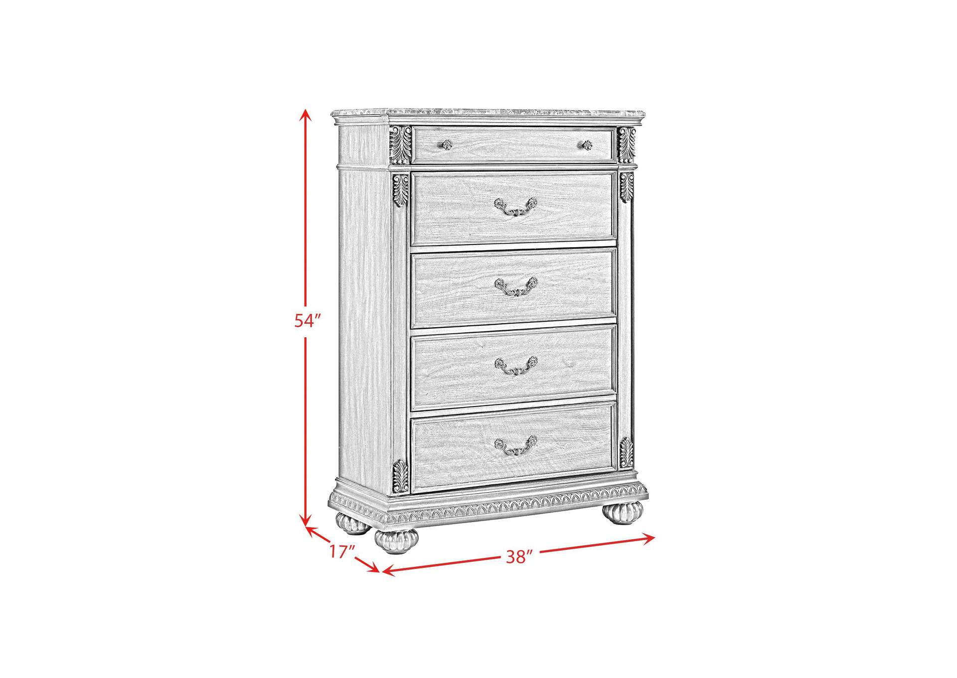 Cadenza Chest In Brown image 9