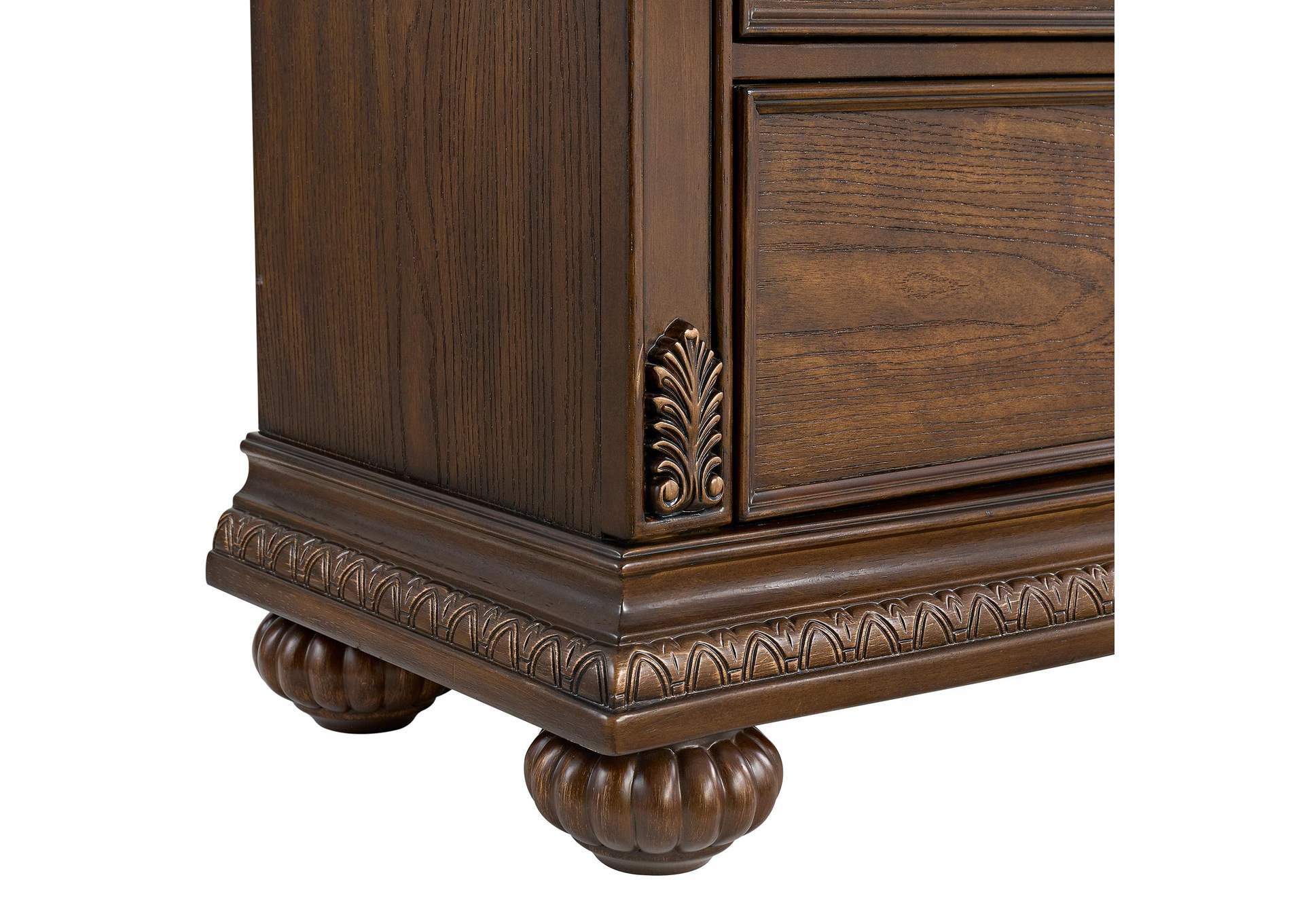 Cadenza Nightstand With USB - C In Brown image 6