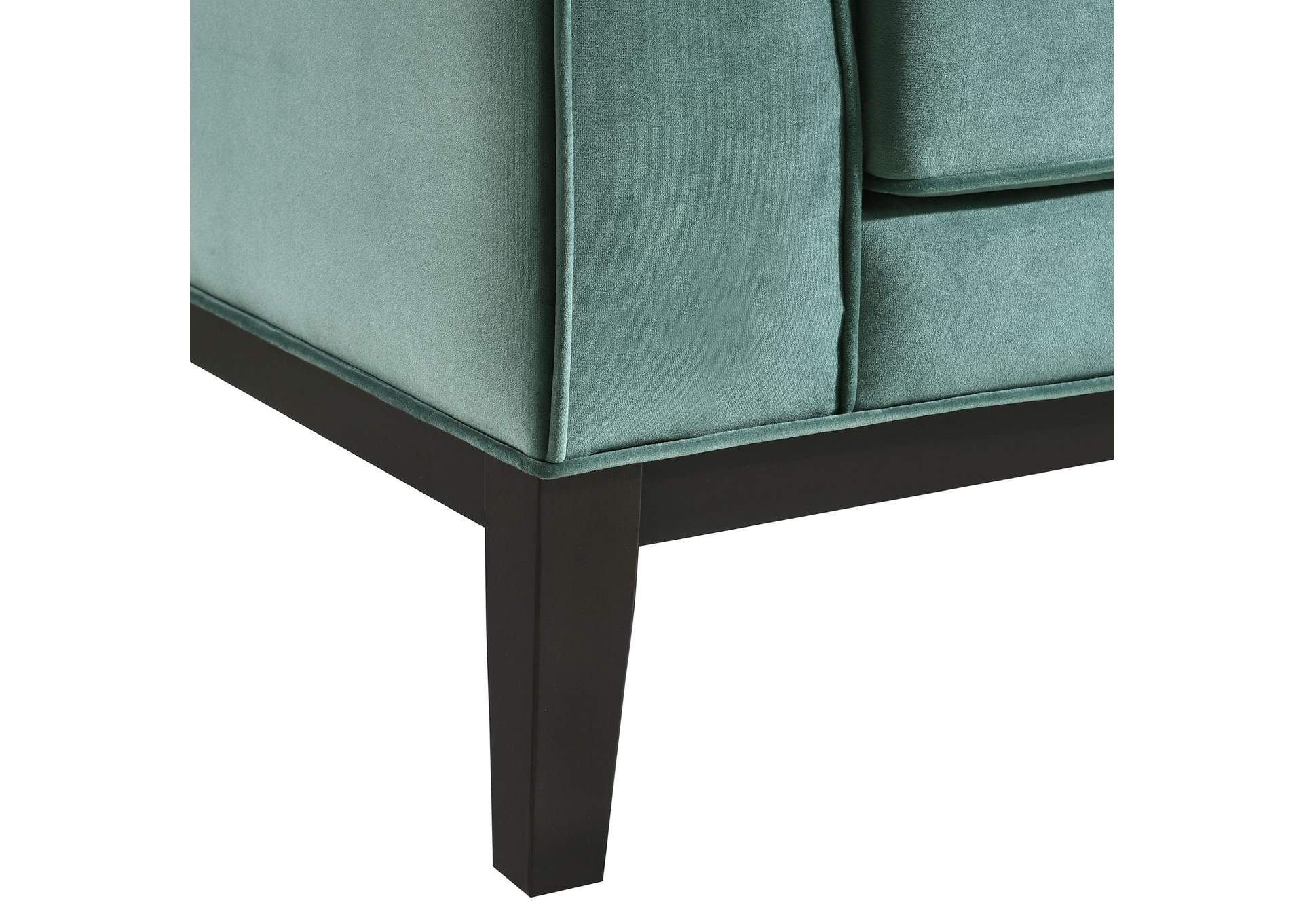 Calais 2 Piece Living Room Set In Marine Green image 8