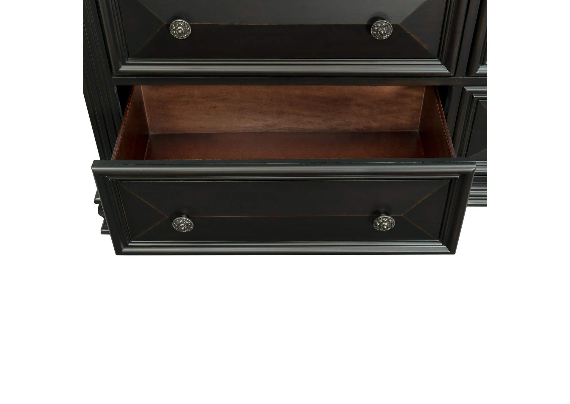 Calloway Nightstand Black Color image 4