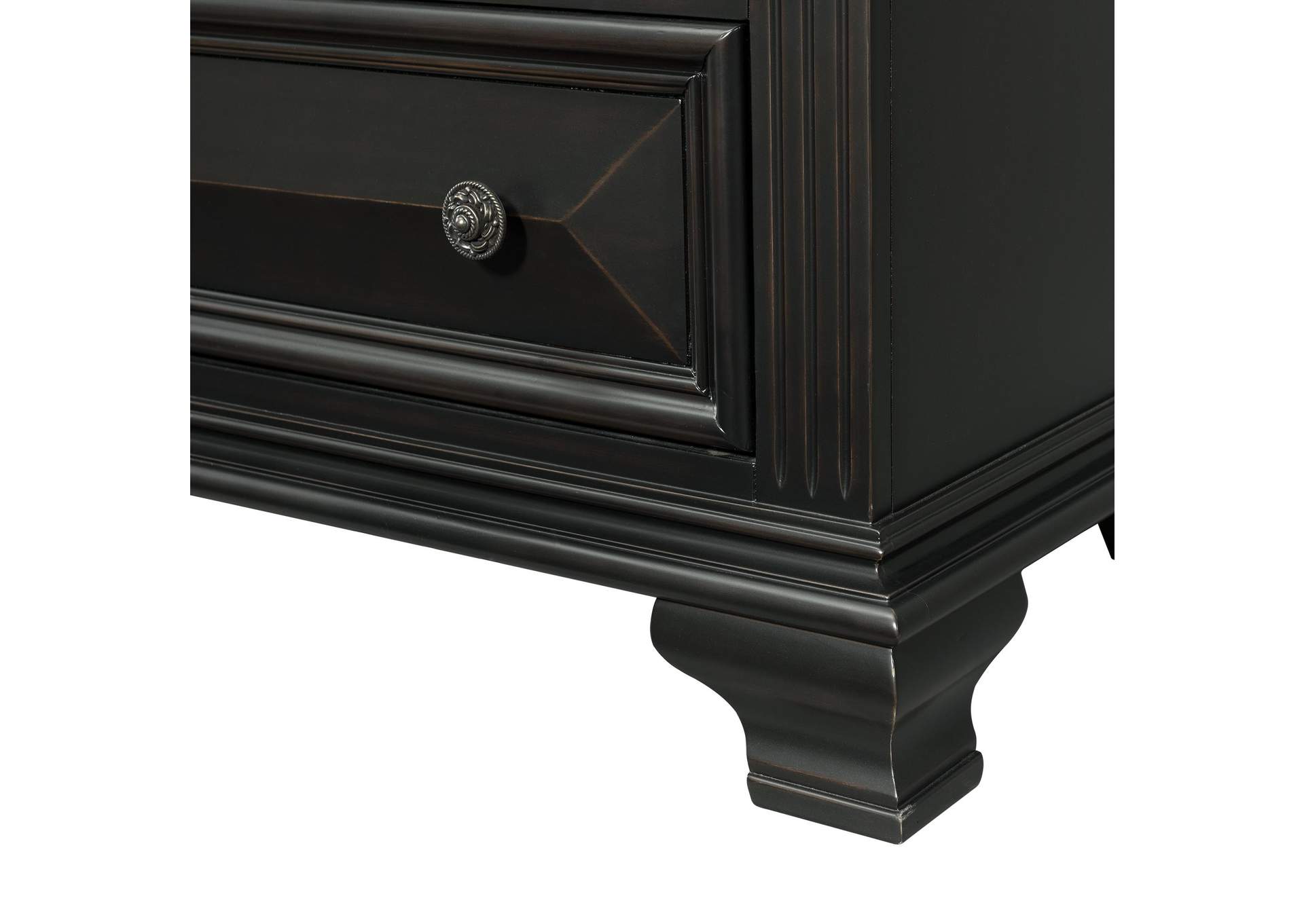 Calloway Nightstand Black Color image 5