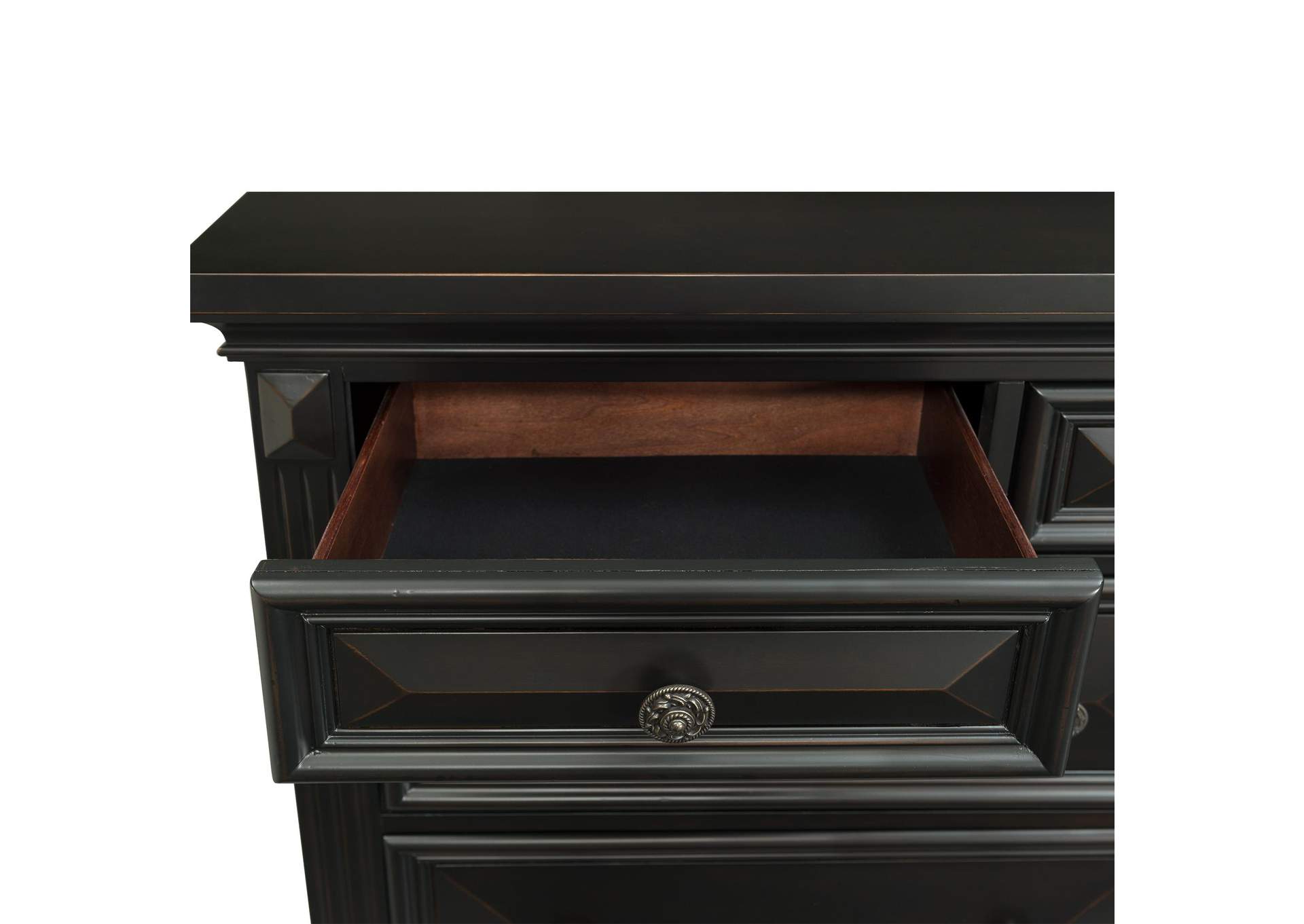 Calloway Nightstand Black Color image 3