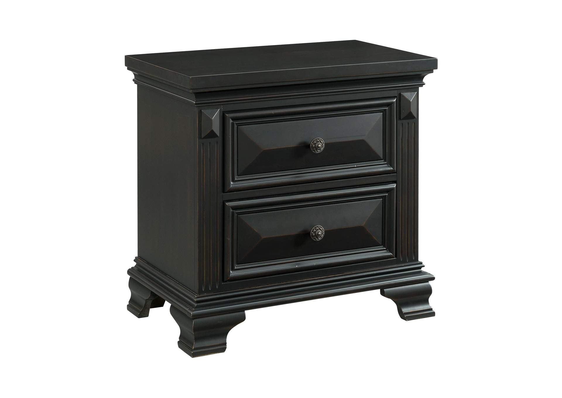 Calloway Nightstand Black Color image 8