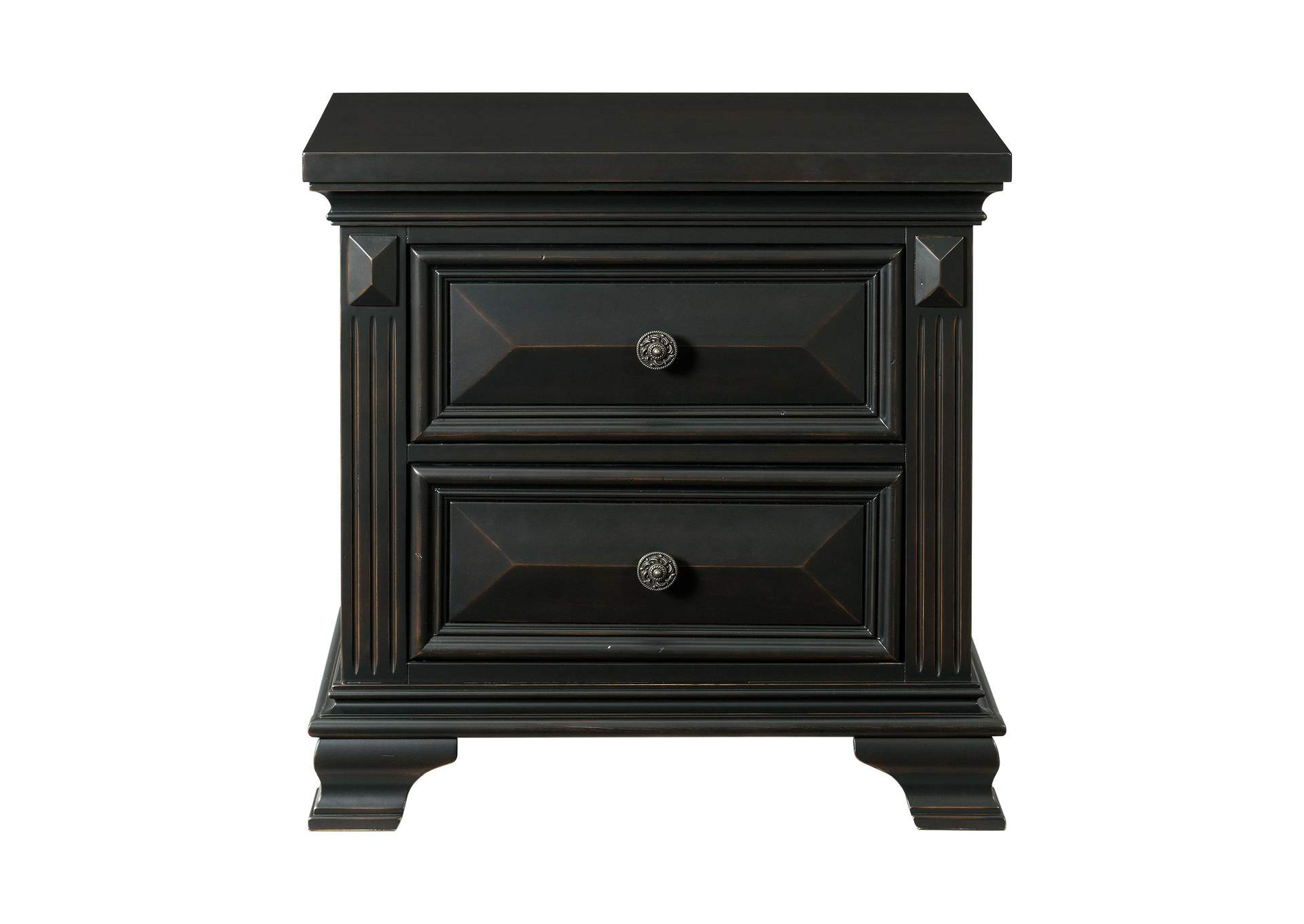 Calloway Nightstand Black Color image 9