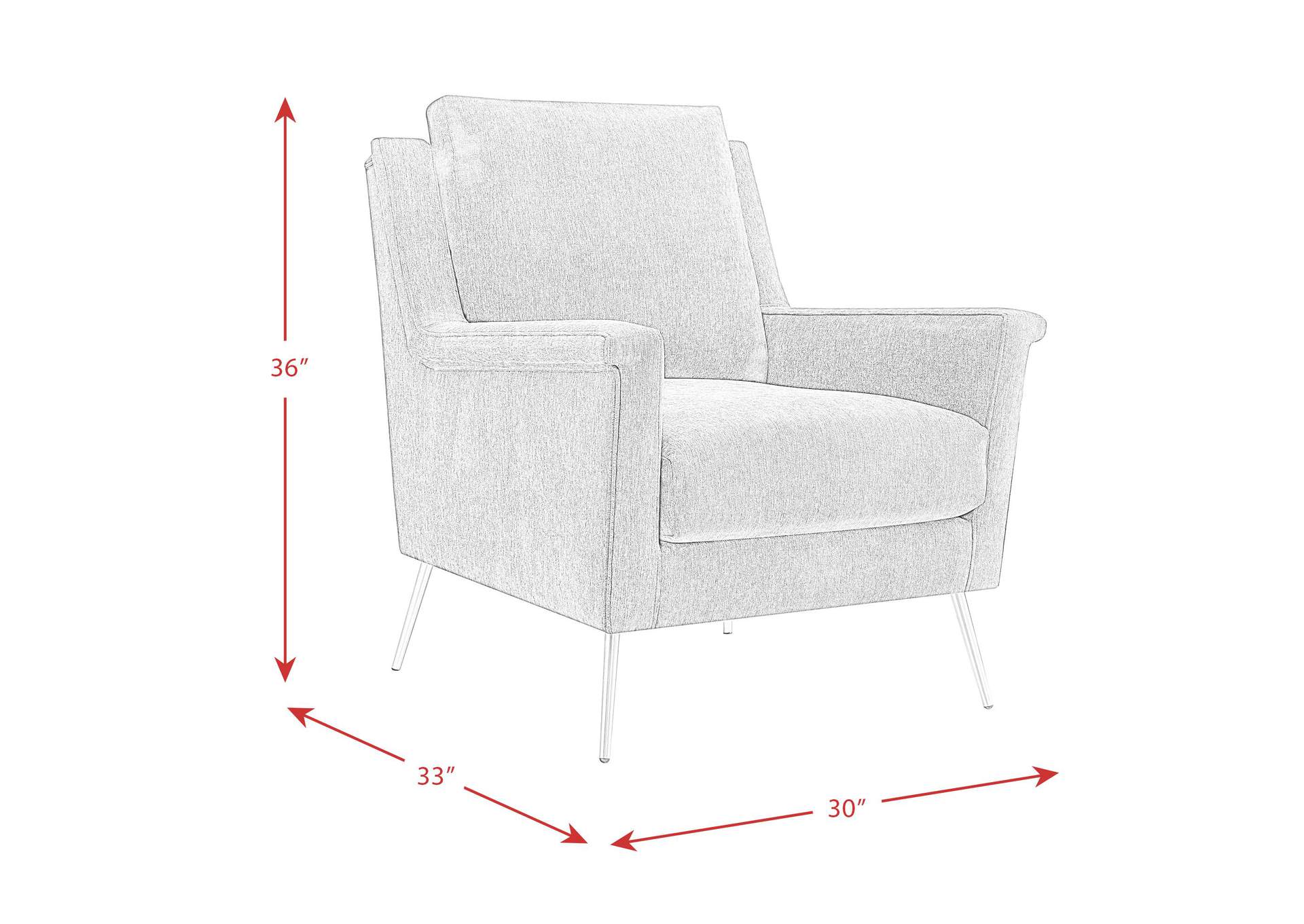 Cambridge Chair In Amigo Dove image 7