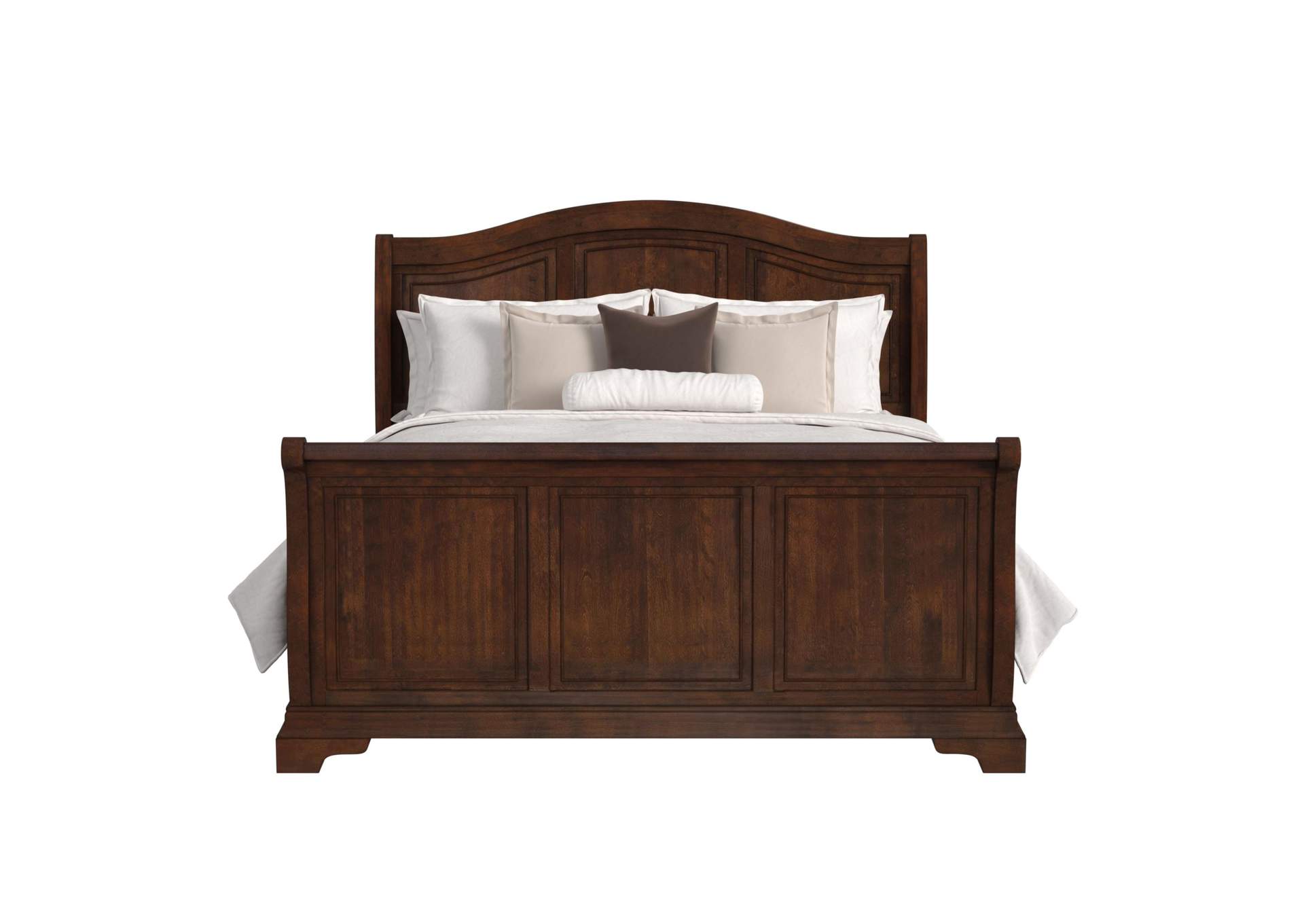 Cameron Cherry King Sleigh Bed image 4