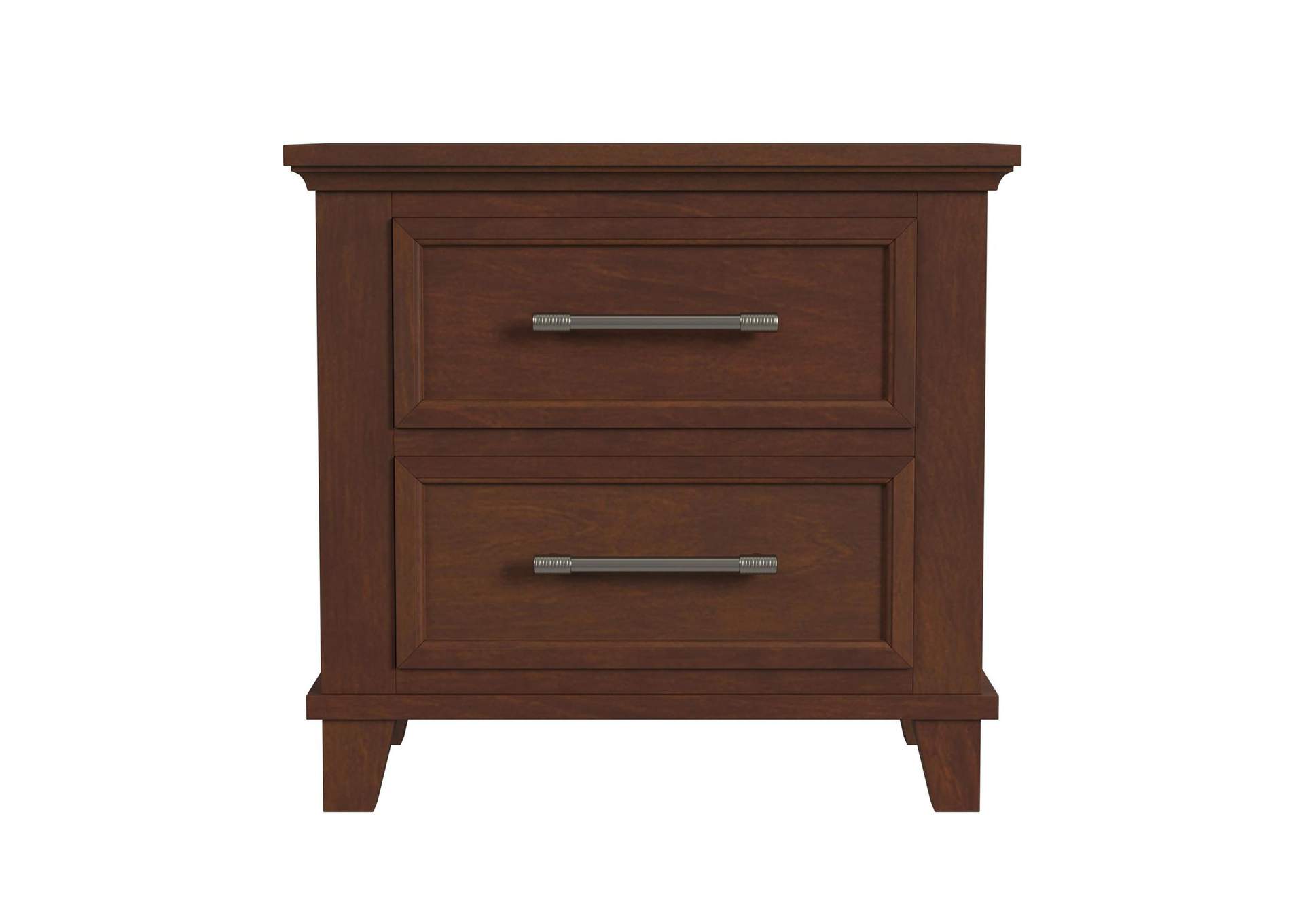 Canterbury 2 - Drawer Nightstand With USB In Cherry image 4