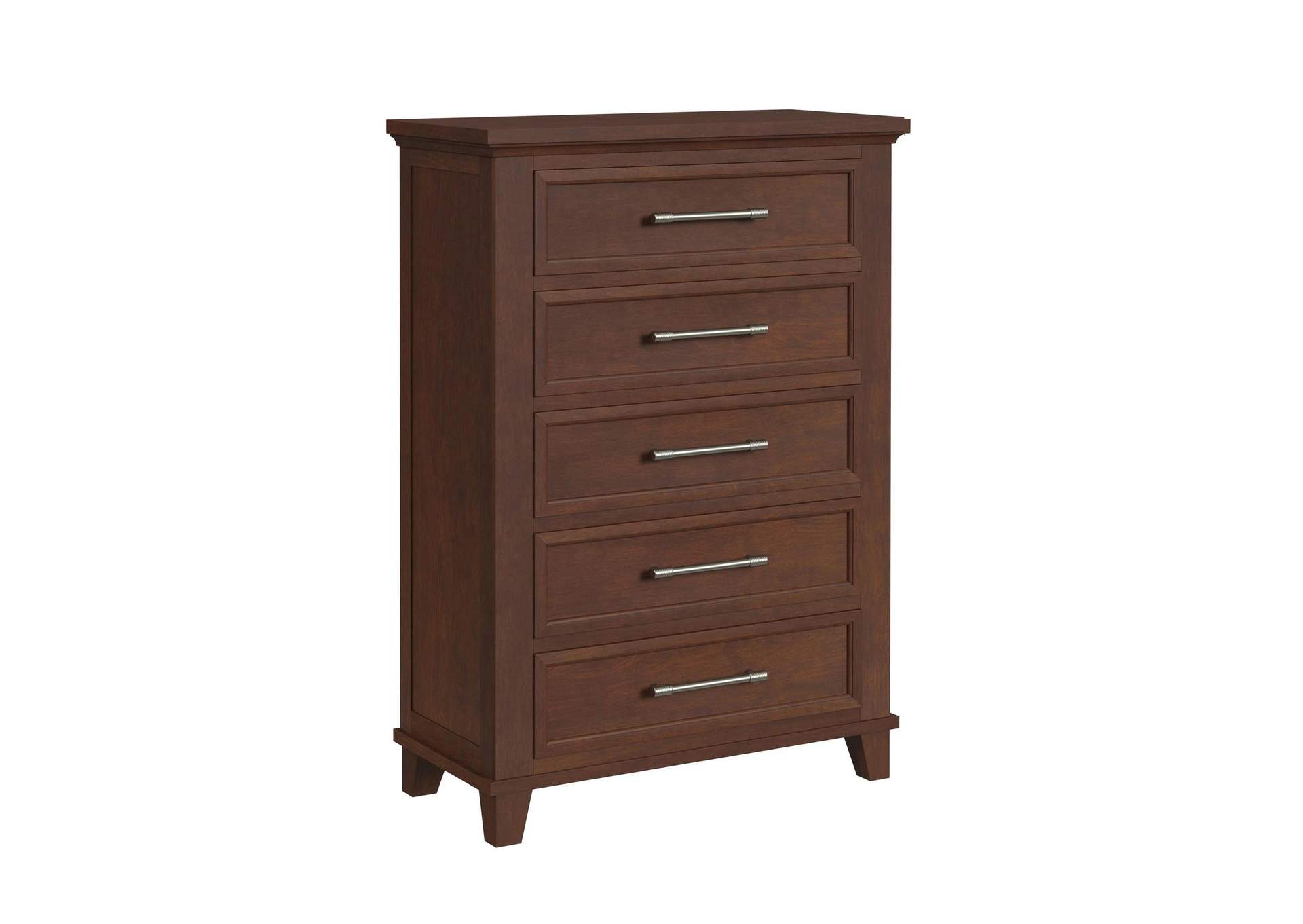 Canterbury 5 - Drawer Chest In Cherry image 3