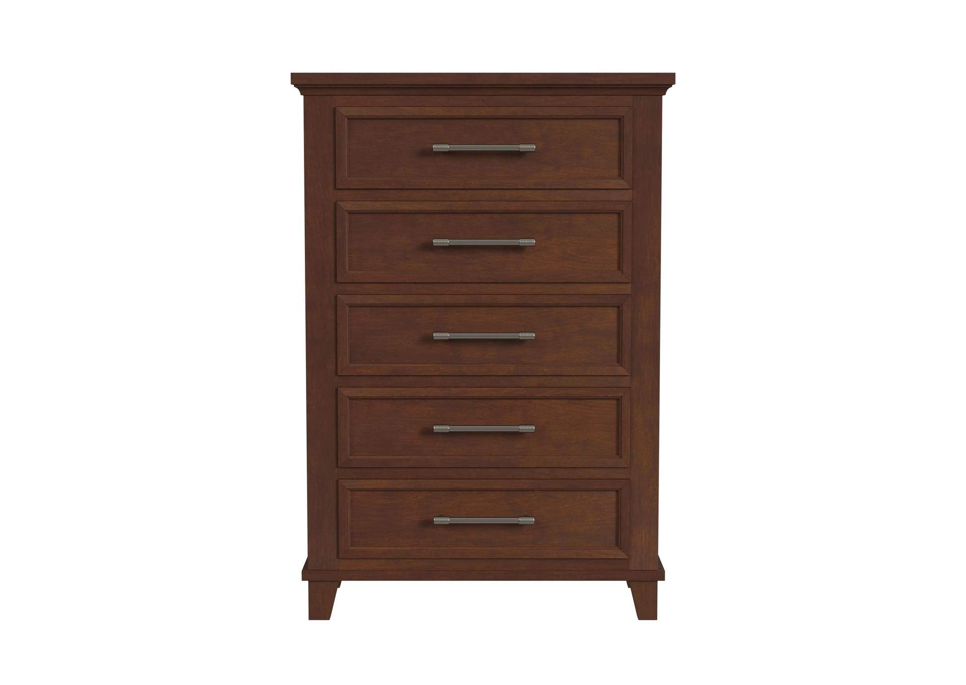 Canterbury 5 - Drawer Chest In Cherry image 4