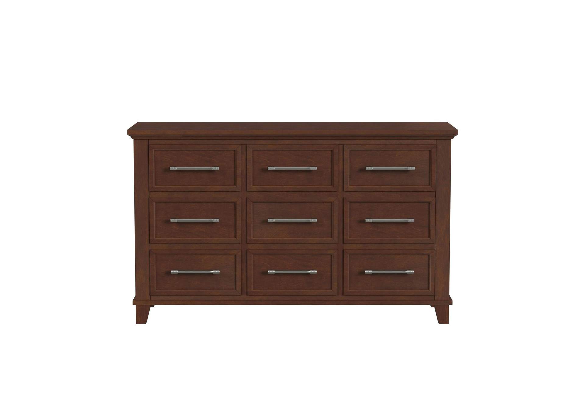 Canterbury 9 - Drawer Dresser In Cherry image 4