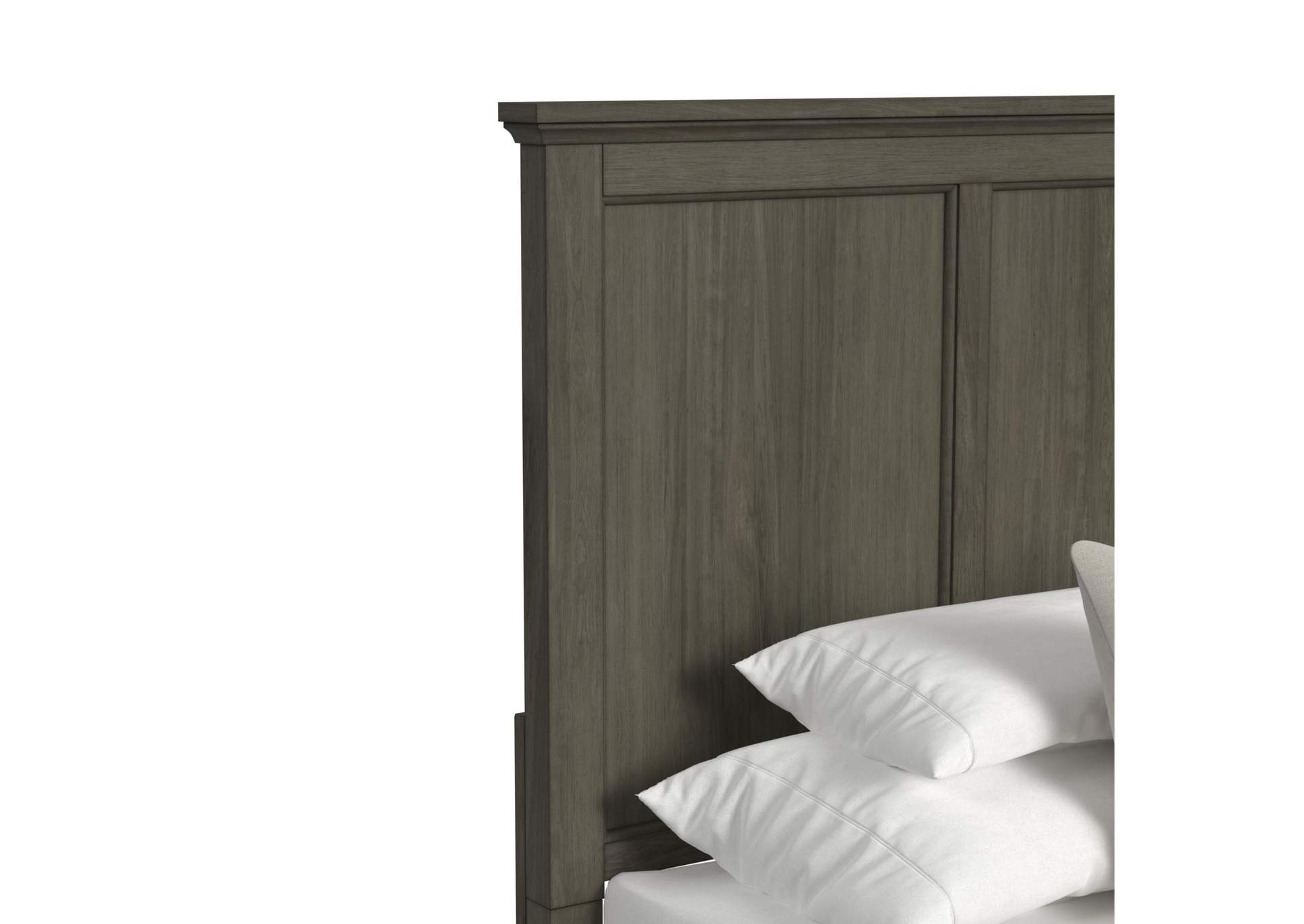 Canterbury King Storage Bed In Grey image 6