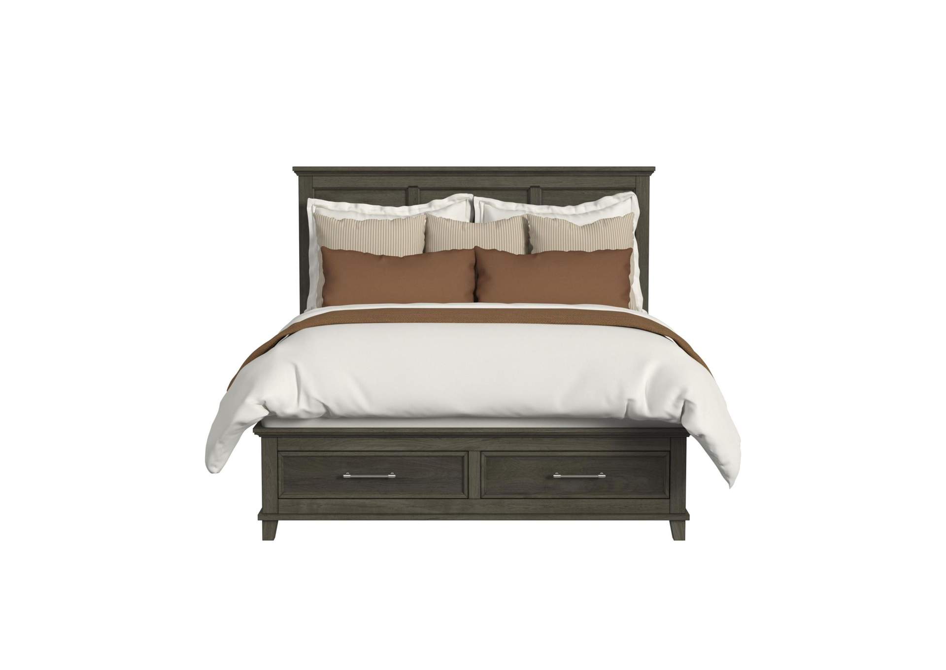 Canterbury California King Storage Bed In Grey image 4